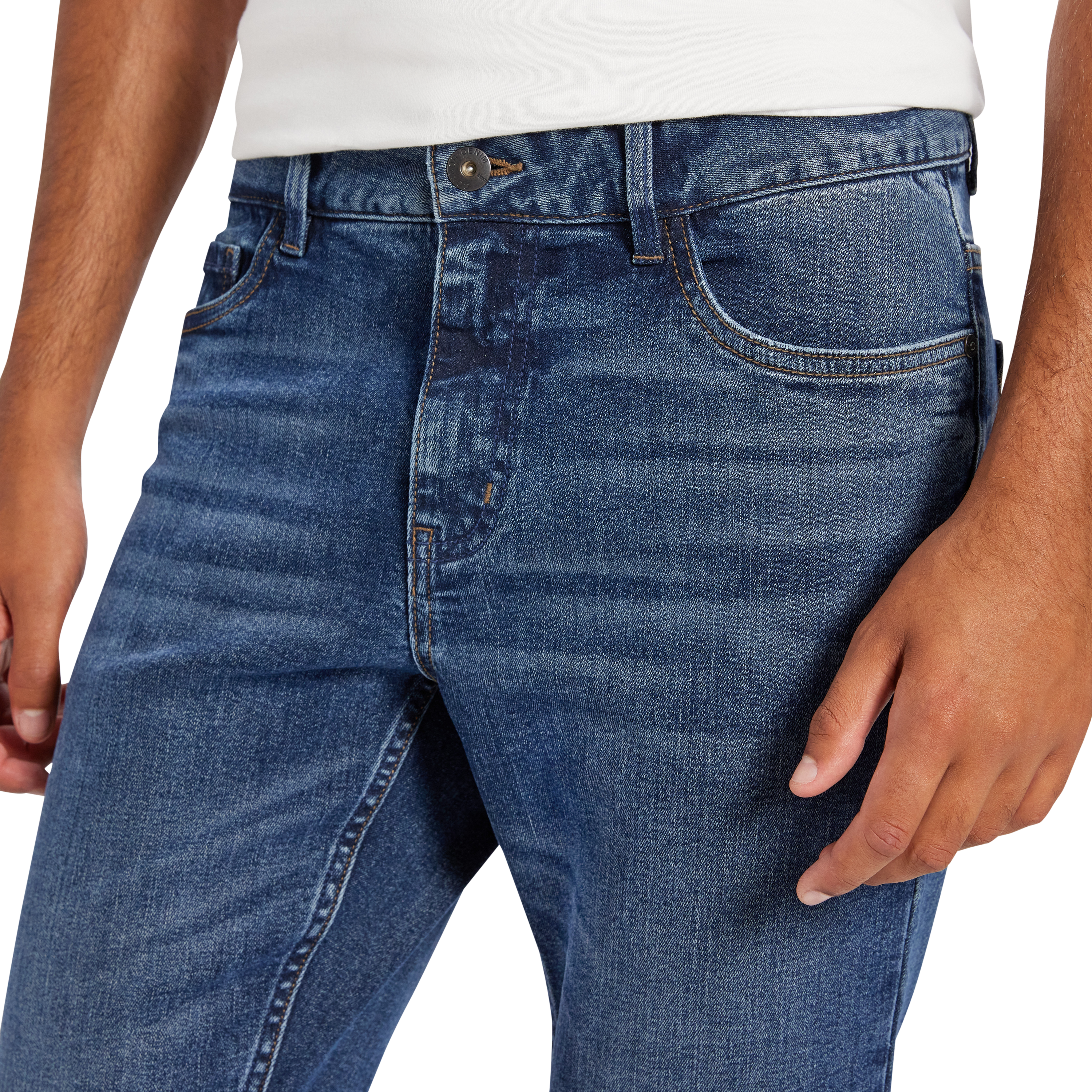 Mid Denim Galaxy Slim Stretch Jean