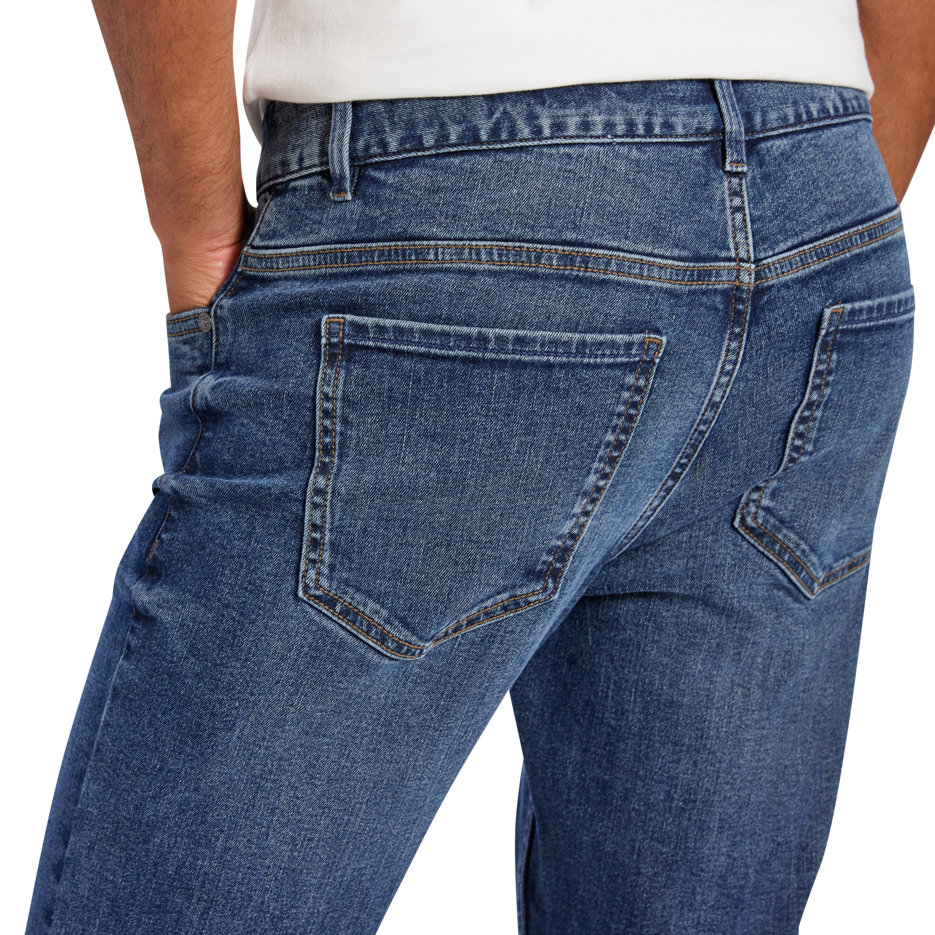 Mid Denim Galaxy Slim Stretch Jean