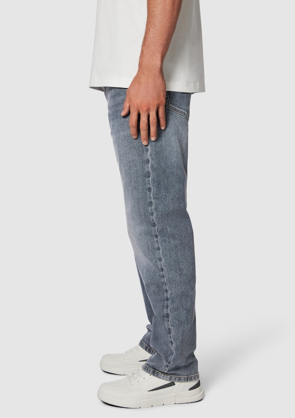 Steel Blue Motson Stretch Relaxed Jean