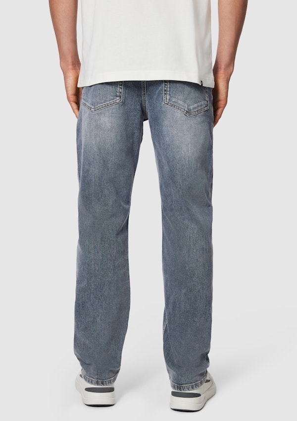 Steel Blue Motson Stretch Relaxed Jean