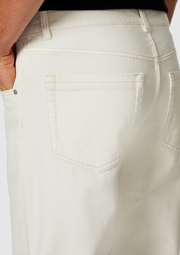 Ecru Ryder Relaxed Jean