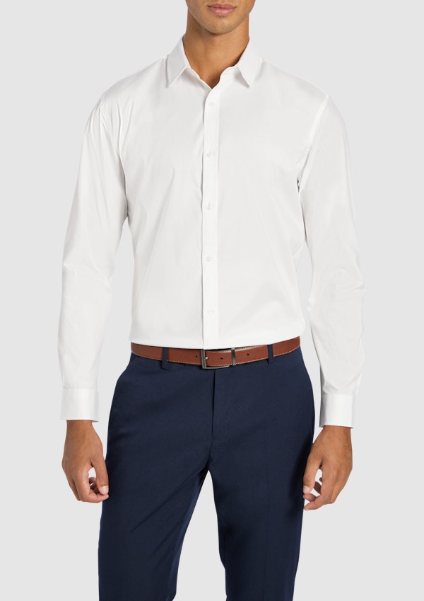 Devine Slim Stretch Dress Shirt