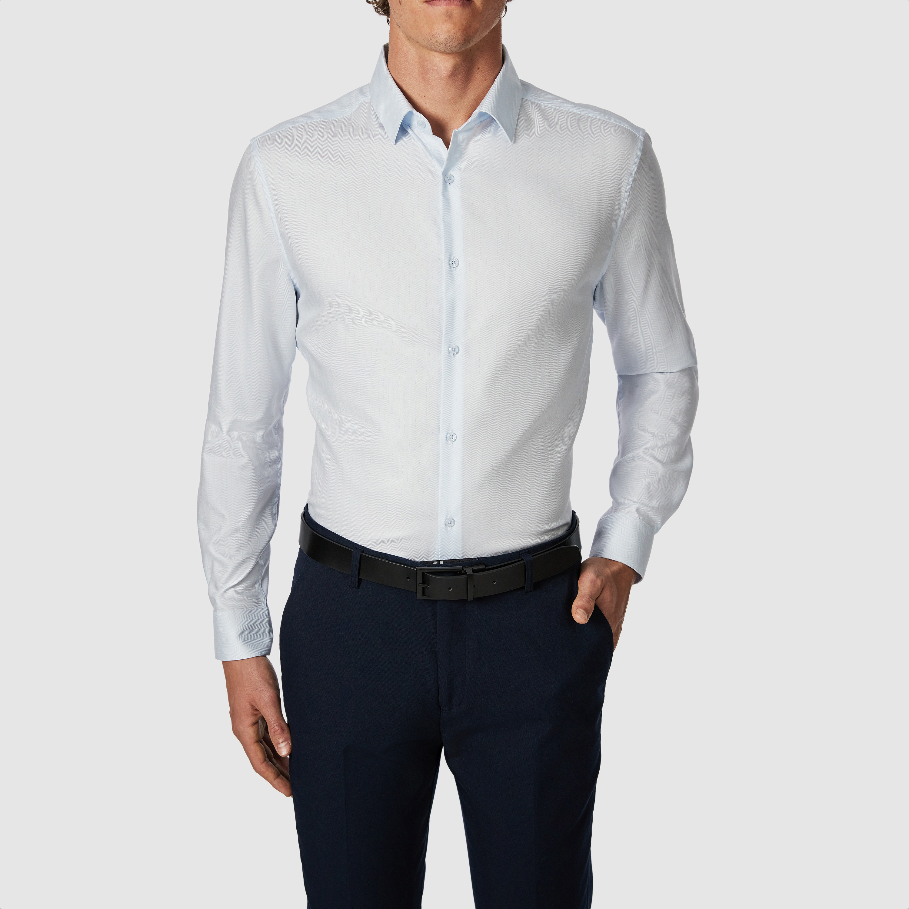 Lansel Slim Cotton Dress Shirt