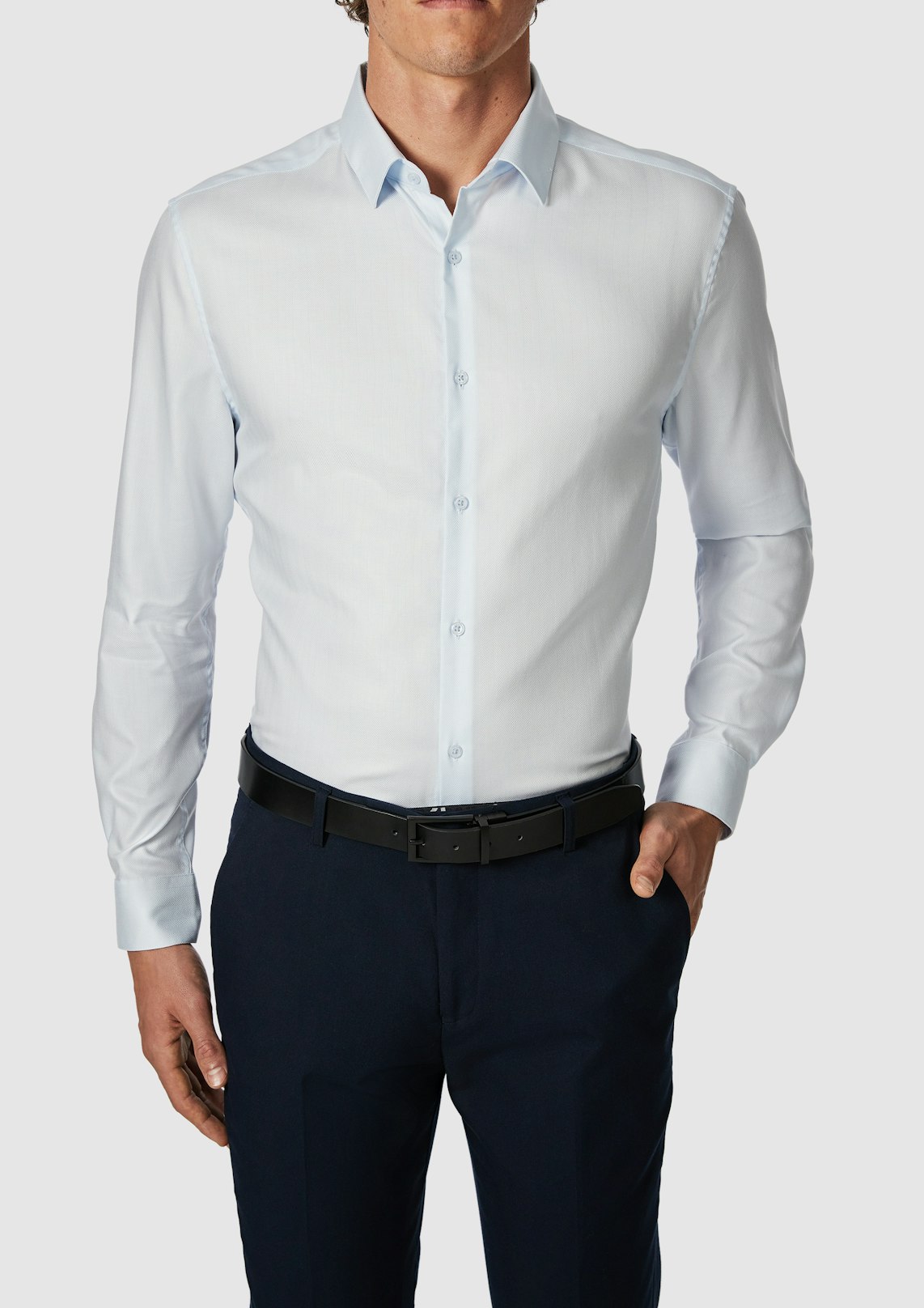 Lansel Slim Cotton Dress Shirt