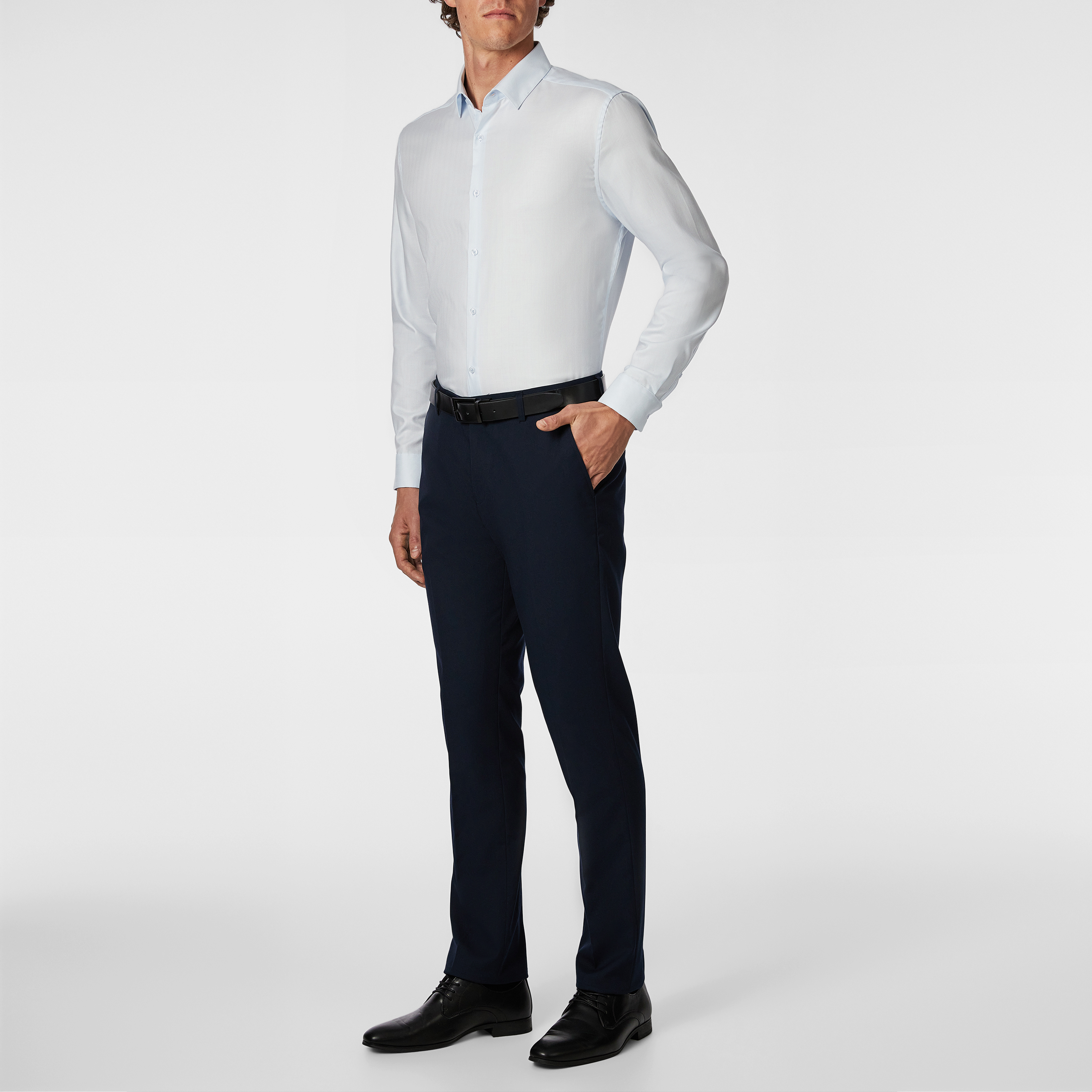 Lansel Slim Cotton Dress Shirt