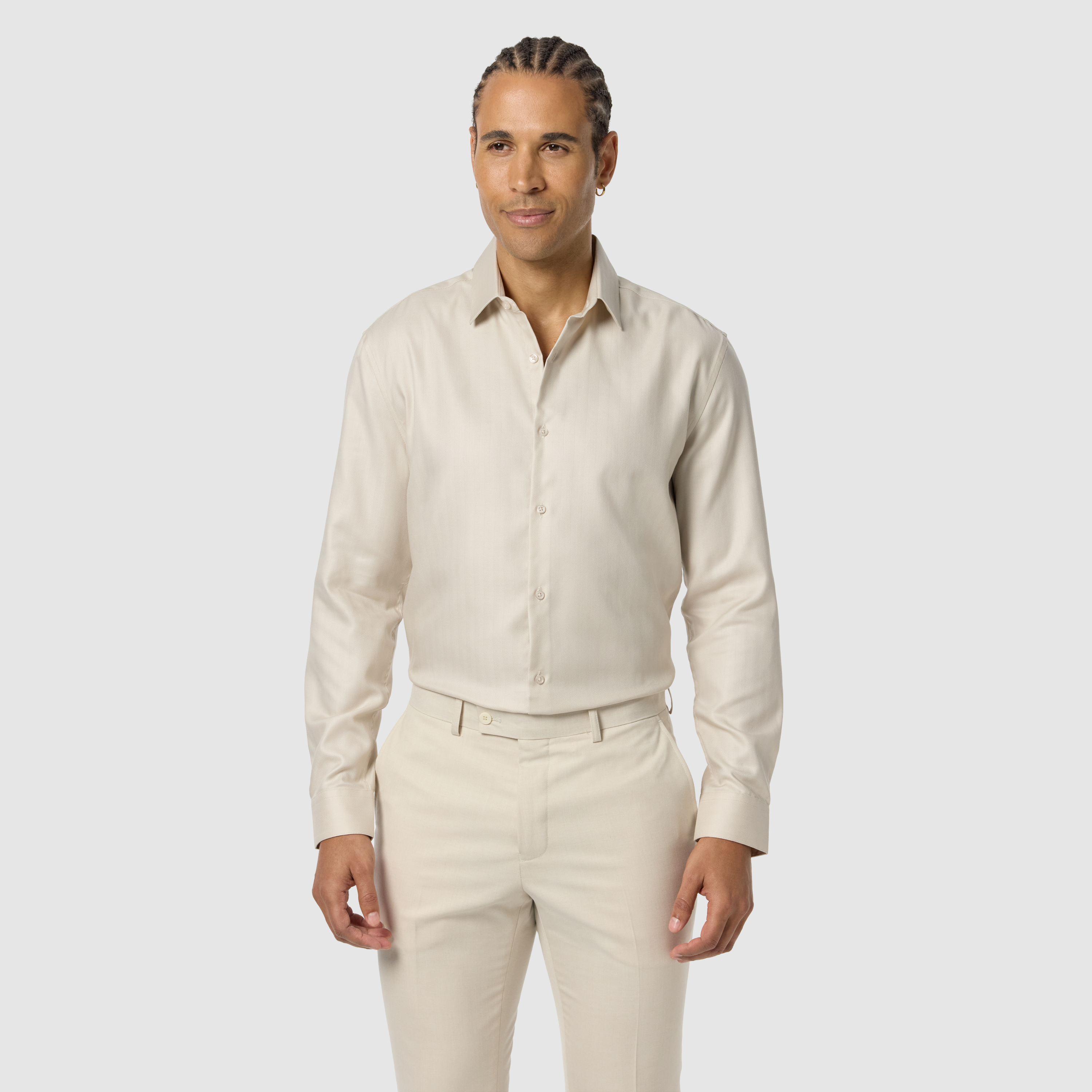 Lansel Slim Cotton Dress Shirt