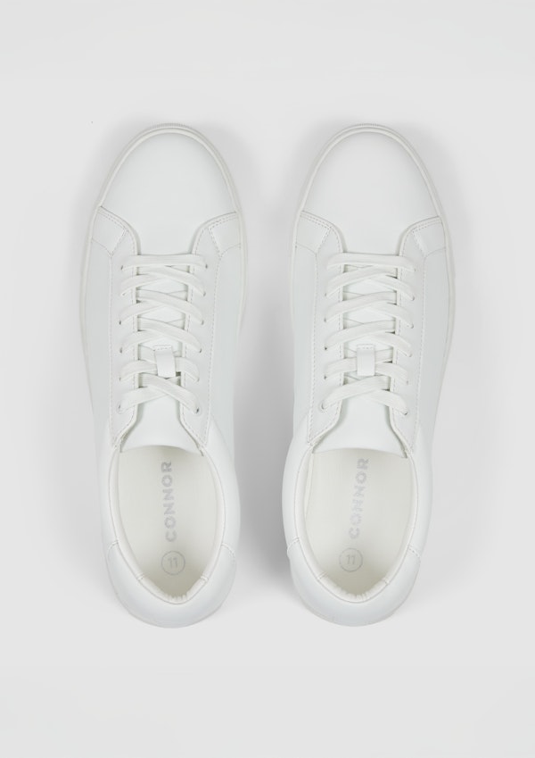 Blackett Faux Leather Trainer