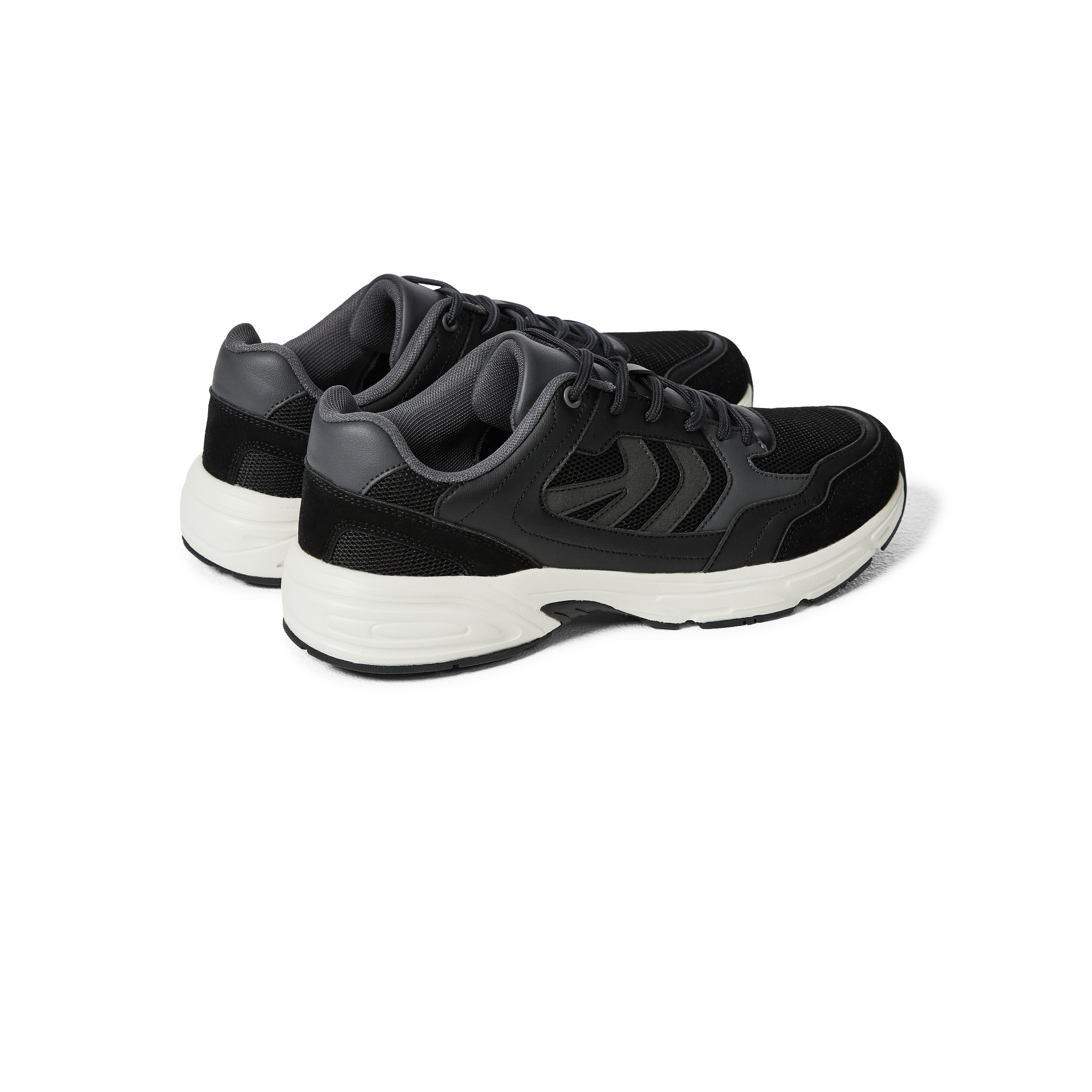 Black Shaw Casual Lace Up Trainer