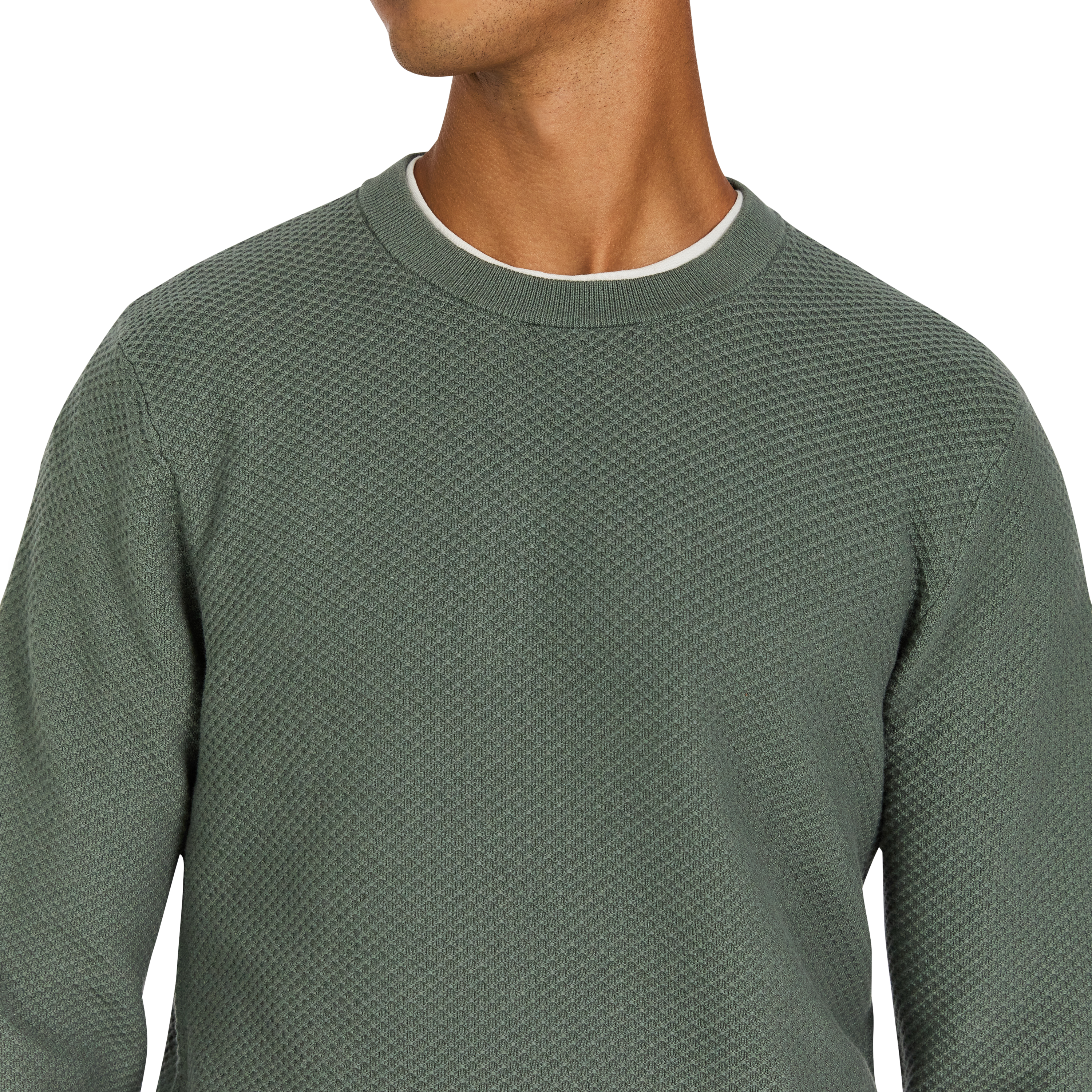 Sage Green Keaton Cotton Knit