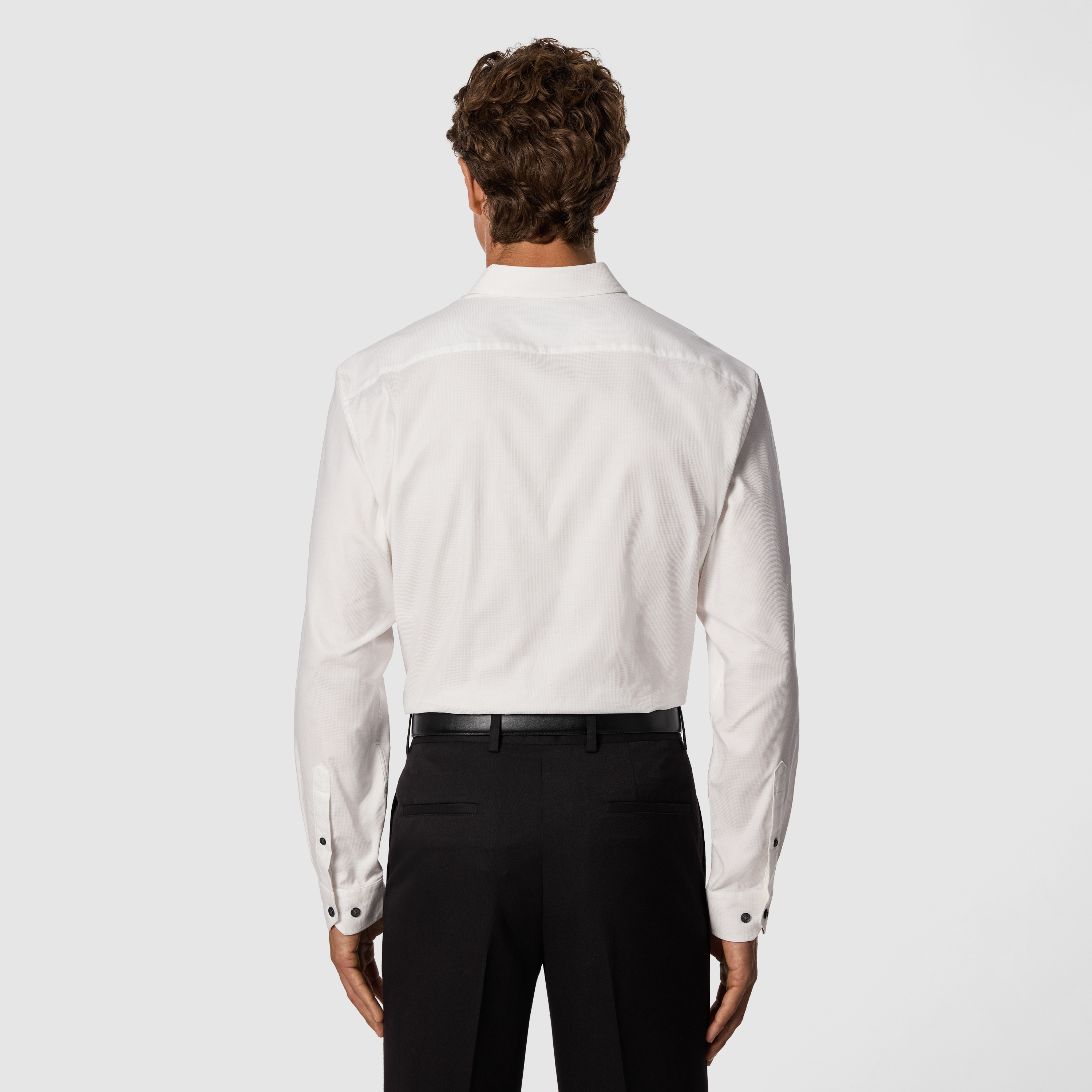 White Kyoto Classic Fit Shirt