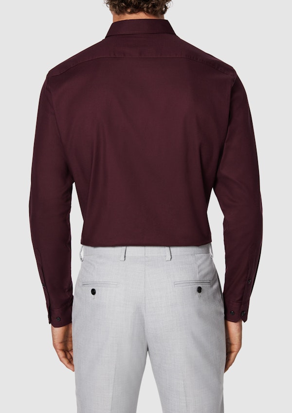 Wine Kyoto Classic Fit Shirt