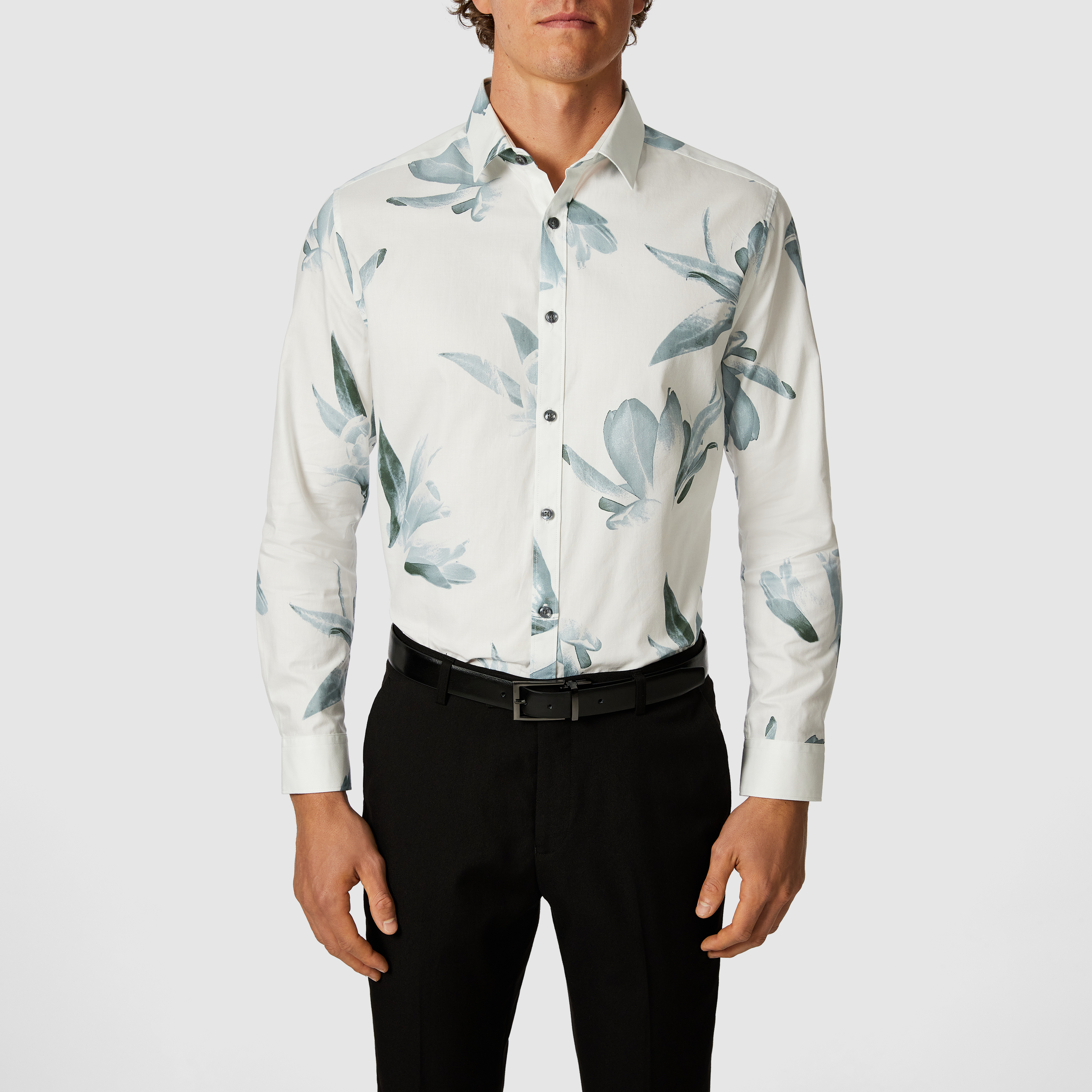 Tokyo Print Slim Shirt