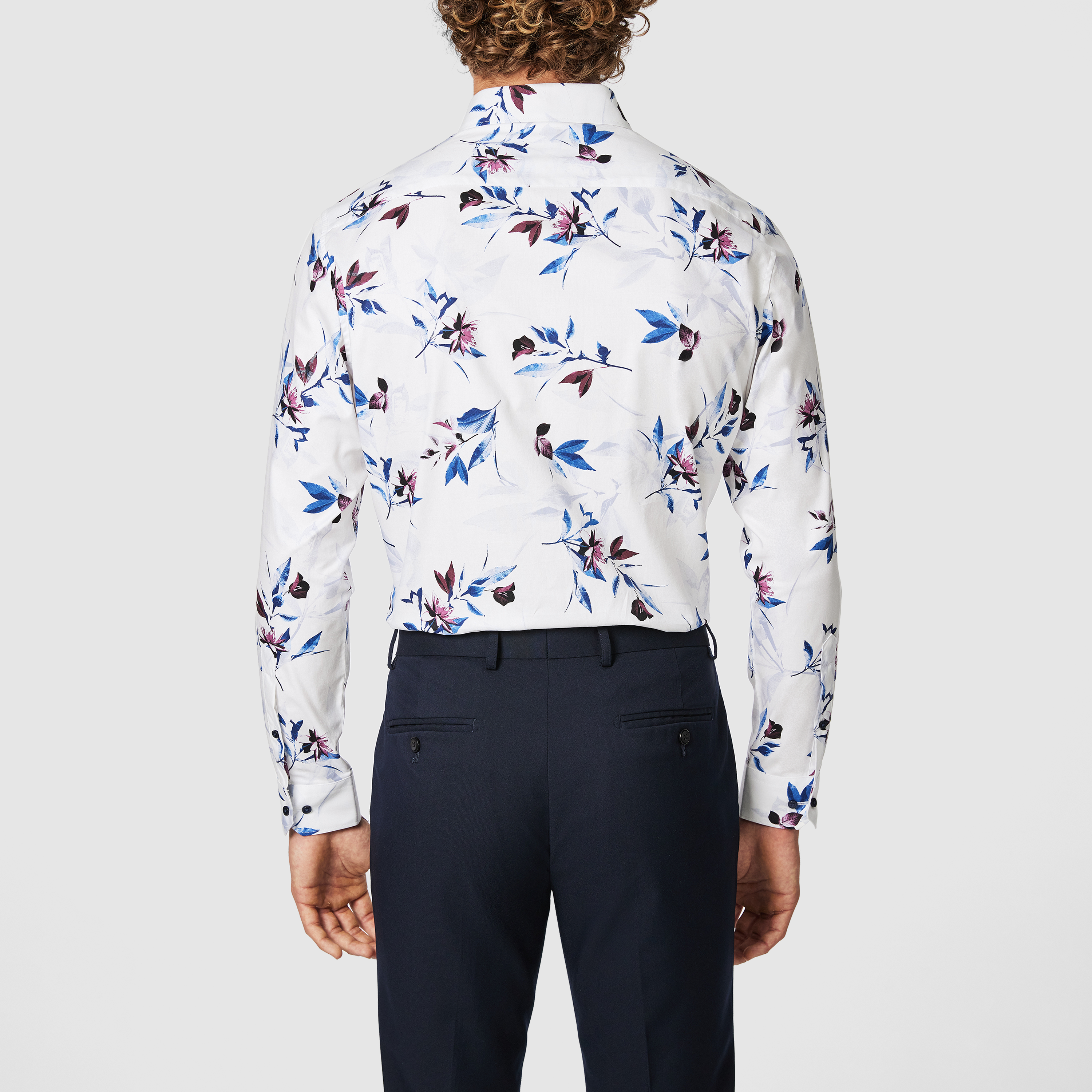 Ankara Floral Classic Fit Shirt