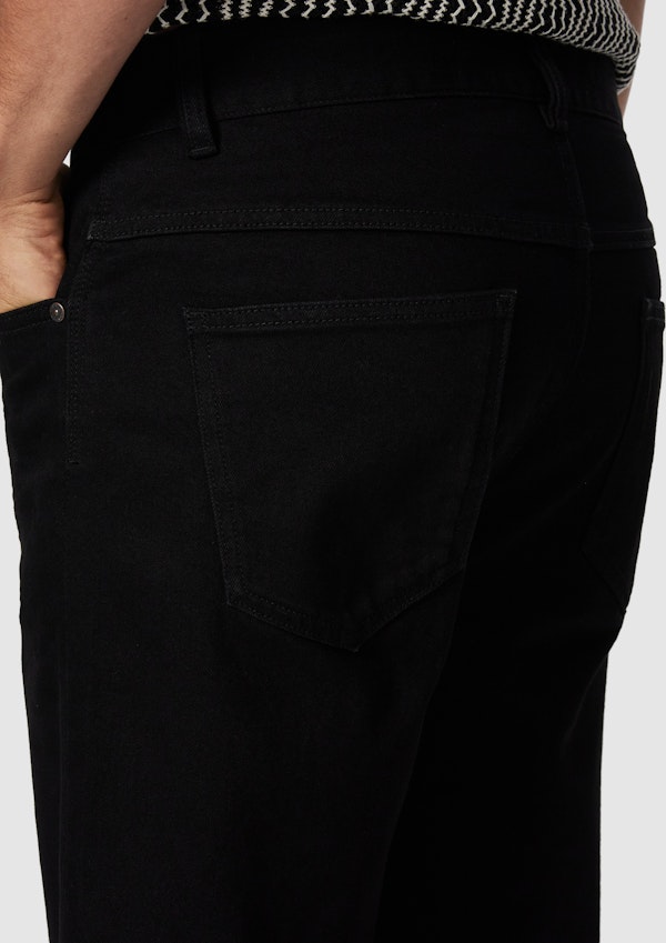 Black Lou Denim Short