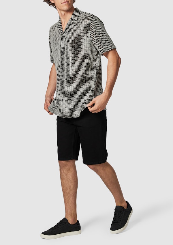 Black Lou Denim Short