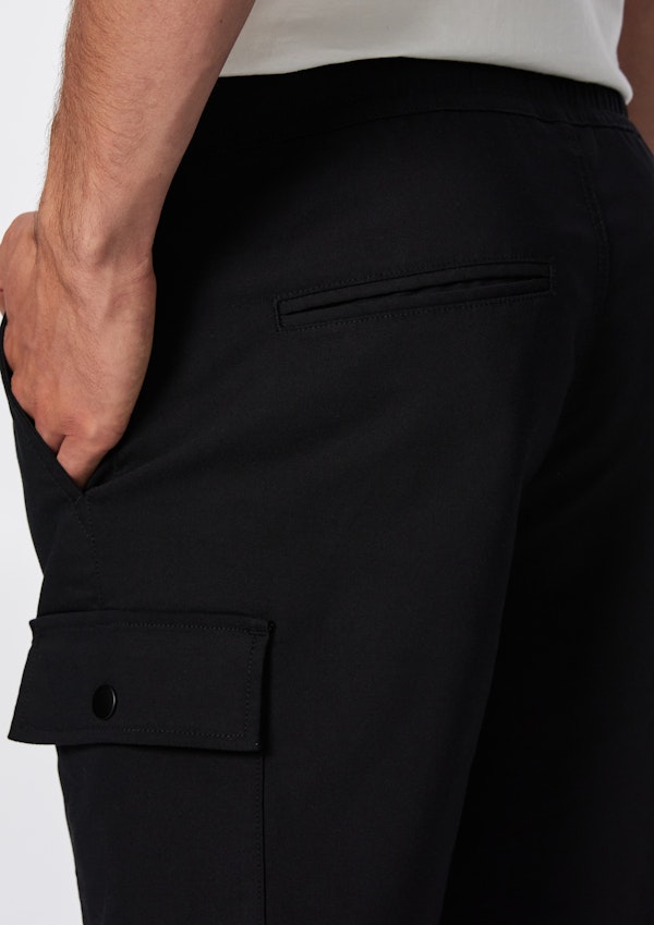 Black Rory Cargo Short