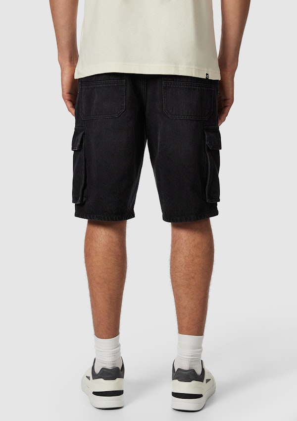 Black Ziggy Cargo Short