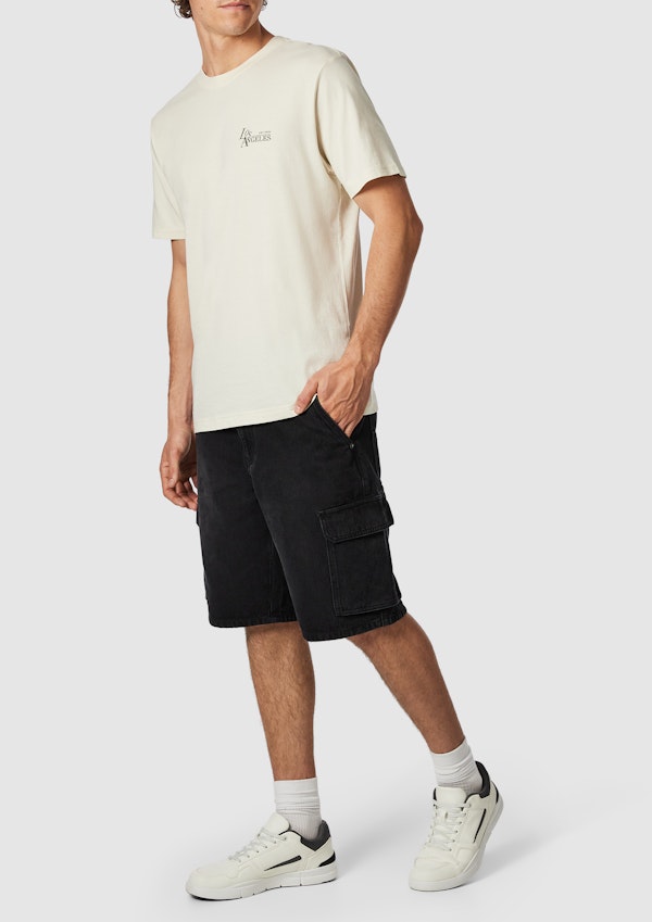 Black Ziggy Cargo Short