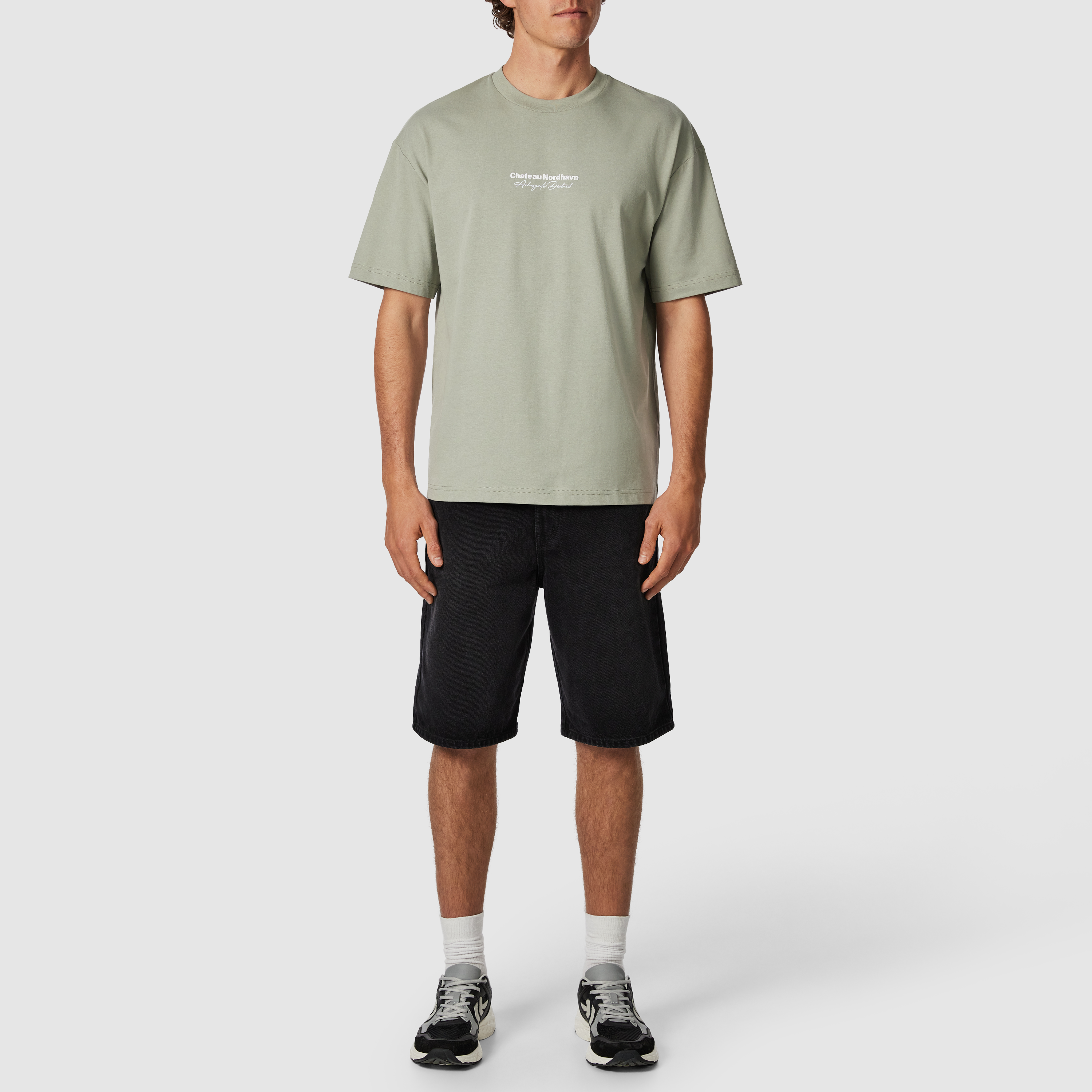 Cal Relaxed Denim Short