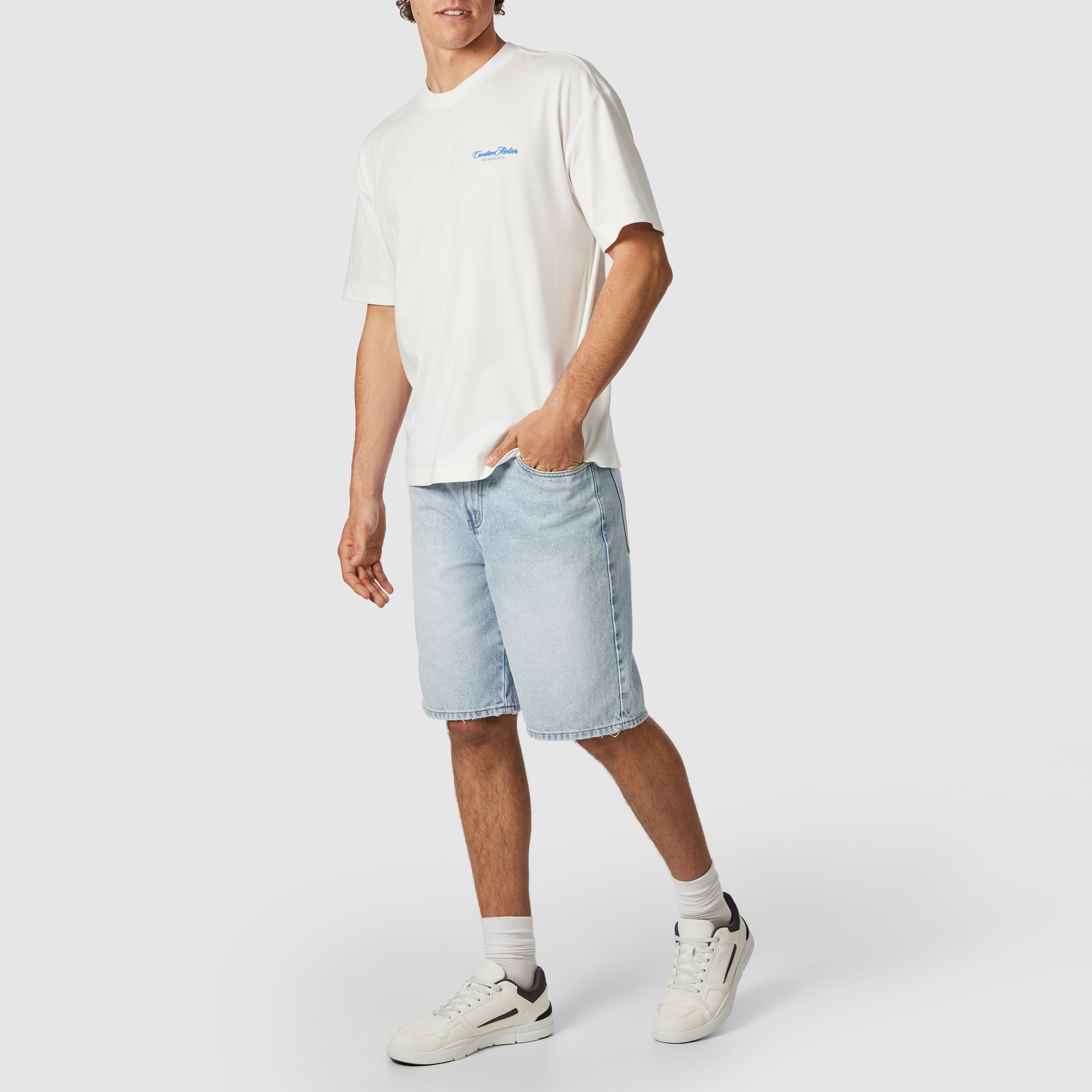 Artie Relaxed Denim Short