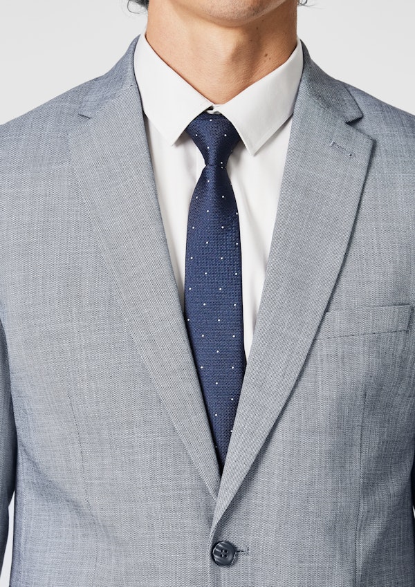 New Blue Porter Slim Stretch Suit