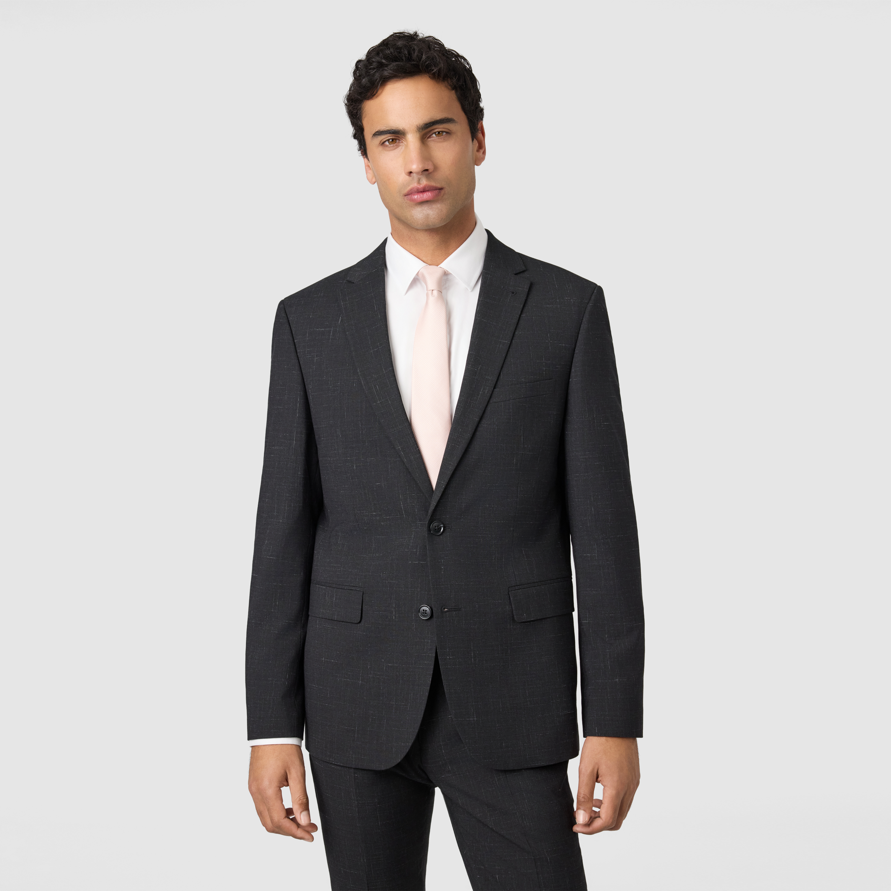 Cromwell Slim Stretch Textured Suit Jacket