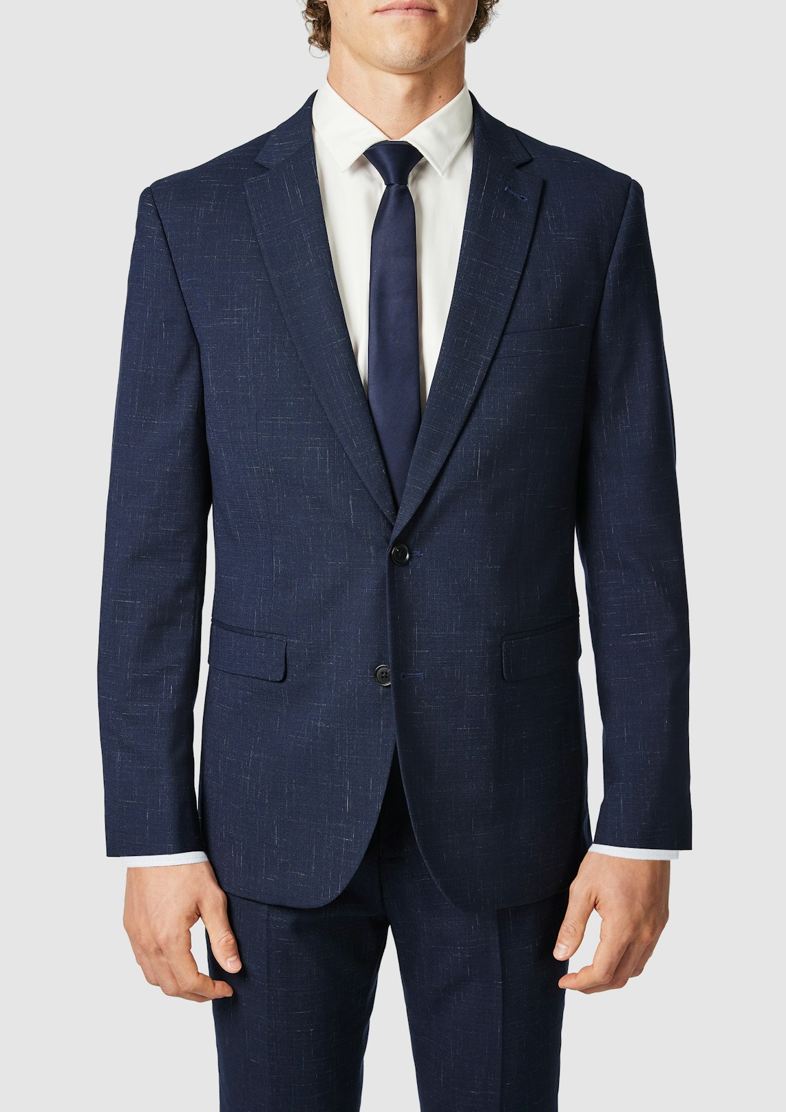 Cromwell Slim Stretch Textured Suit Jacket
