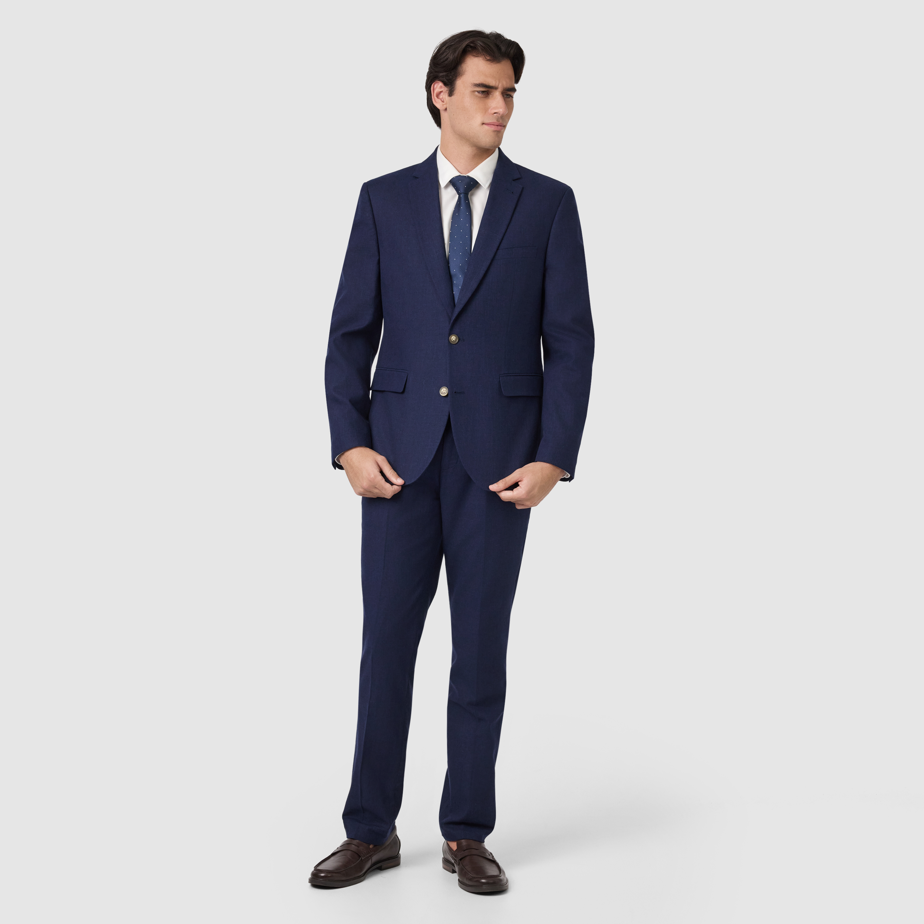 Navy Harper Slim Suit Jacket