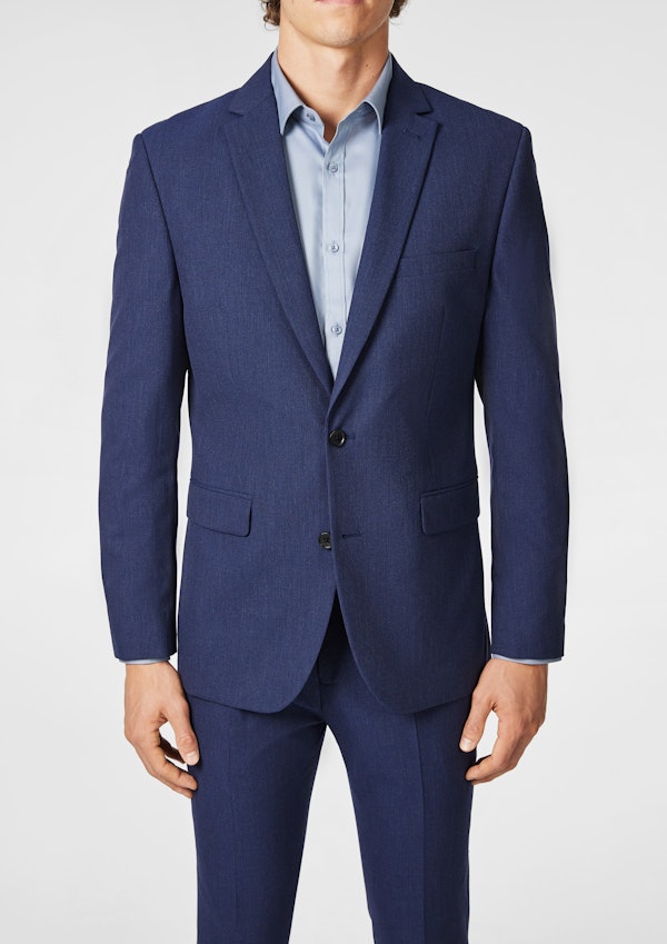 Blue Theo Slim Suit