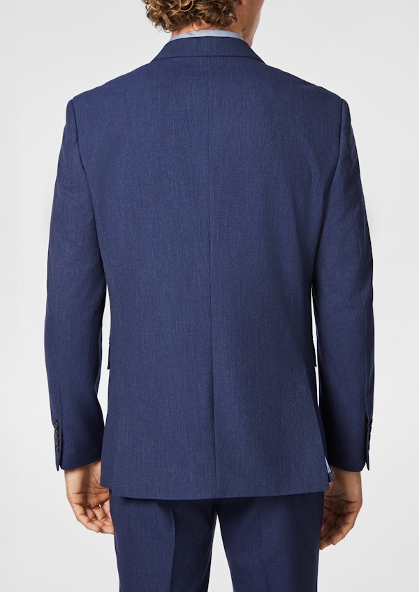 Blue Theo Slim Suit Jacket