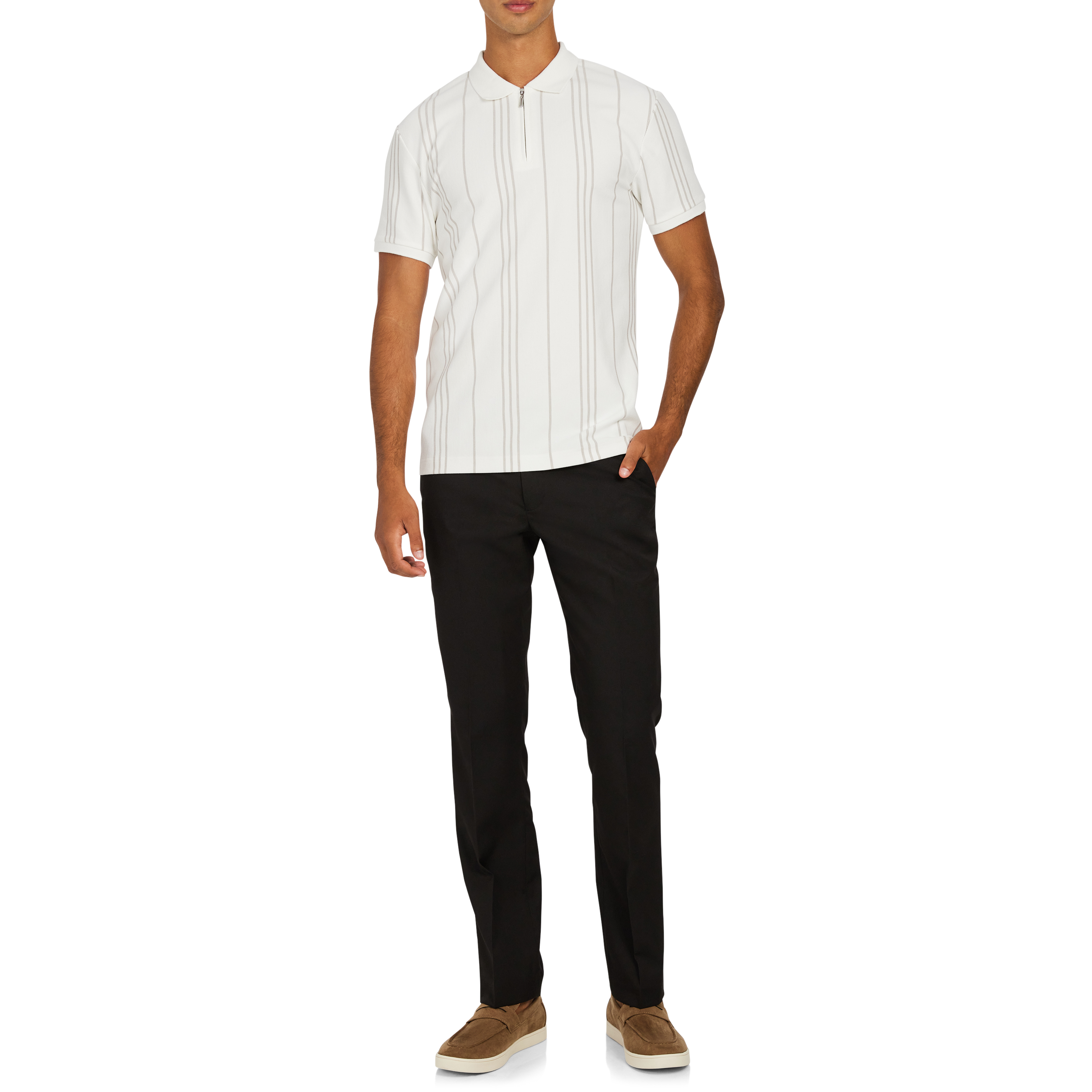 Branson Quarter Zip Smart Polo