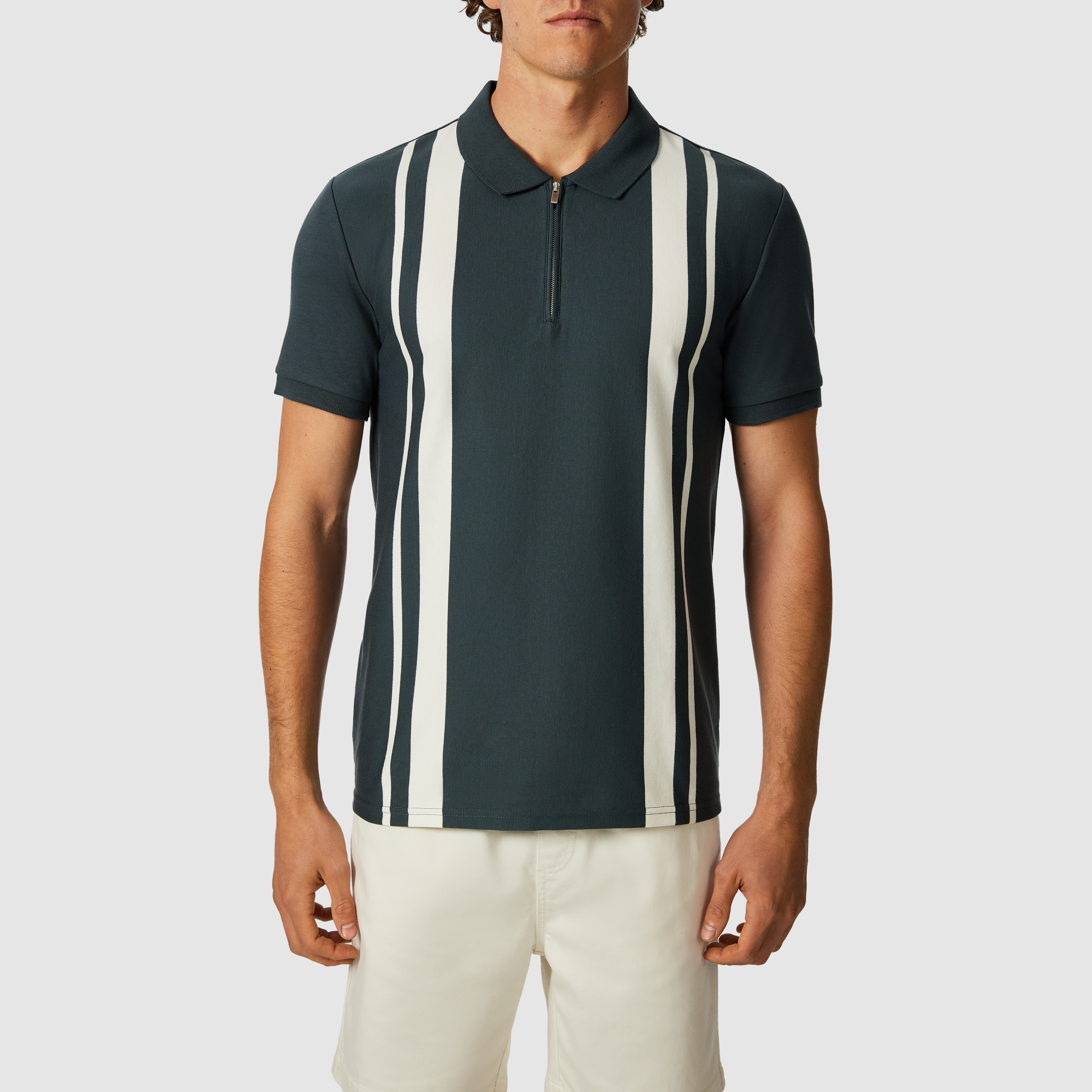 Turin Quarter Zip Smart Polo