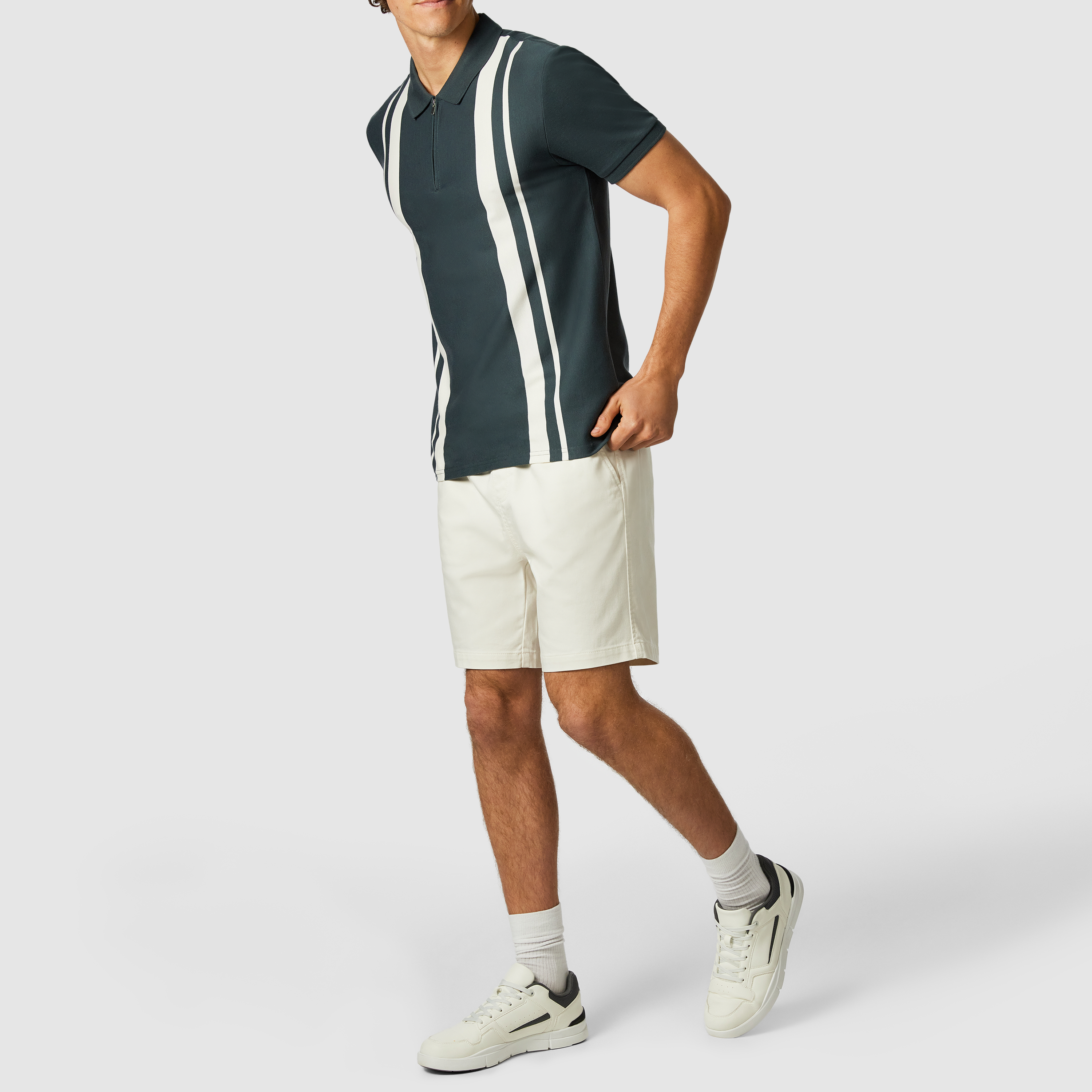 Turin Quarter Zip Smart Polo
