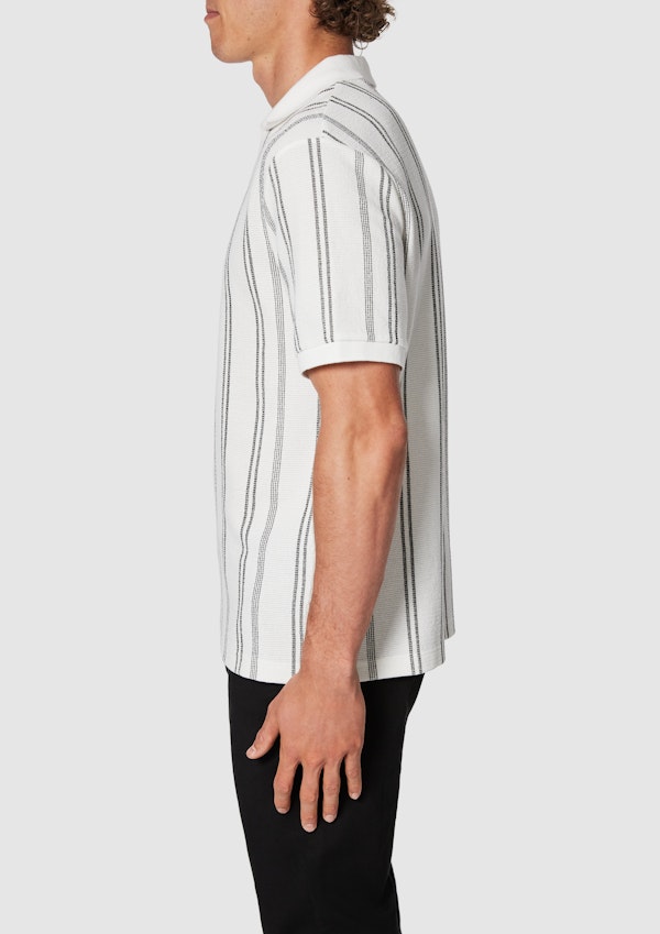 Off White Naxos Relaxed Smart Polo