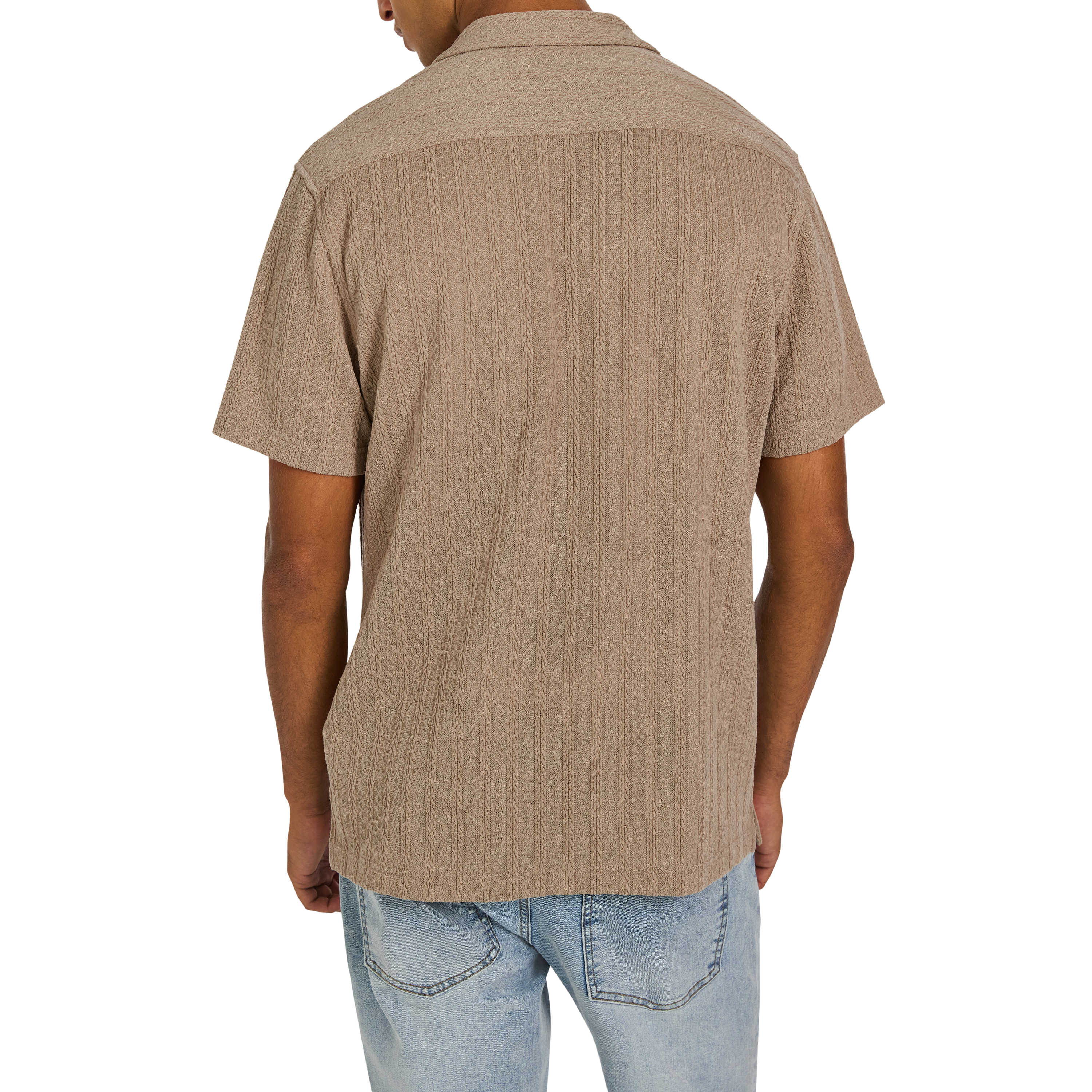 Bromley Stretch Knitted Short Sleeve Shirt