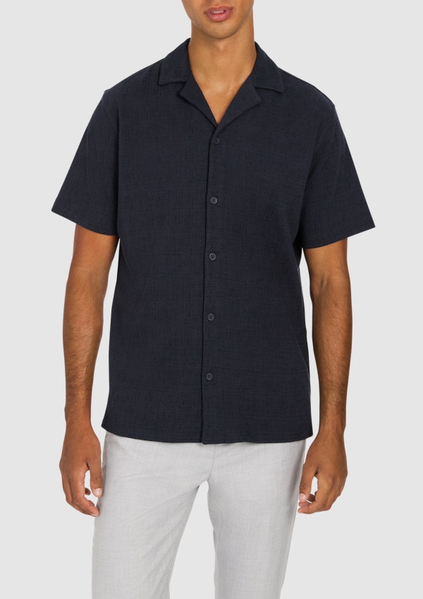 Edison Textured Short Sleeve Shirt