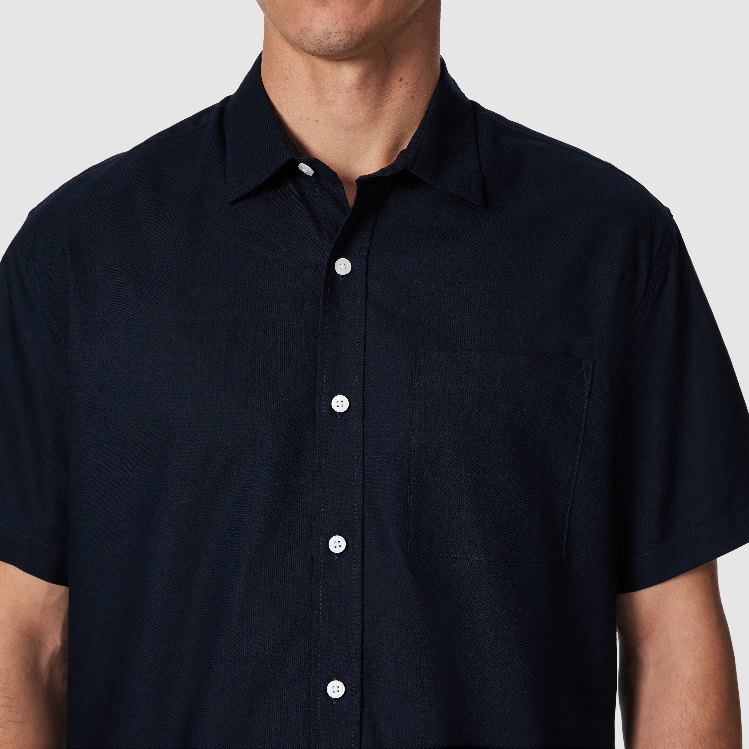 Calverton Cotton Oxford Short Sleeve Shirt