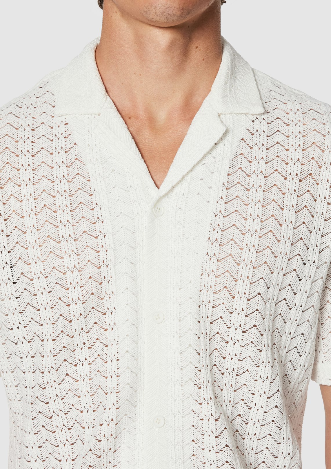 Stamford Jacquard Short Sleeve Shirt