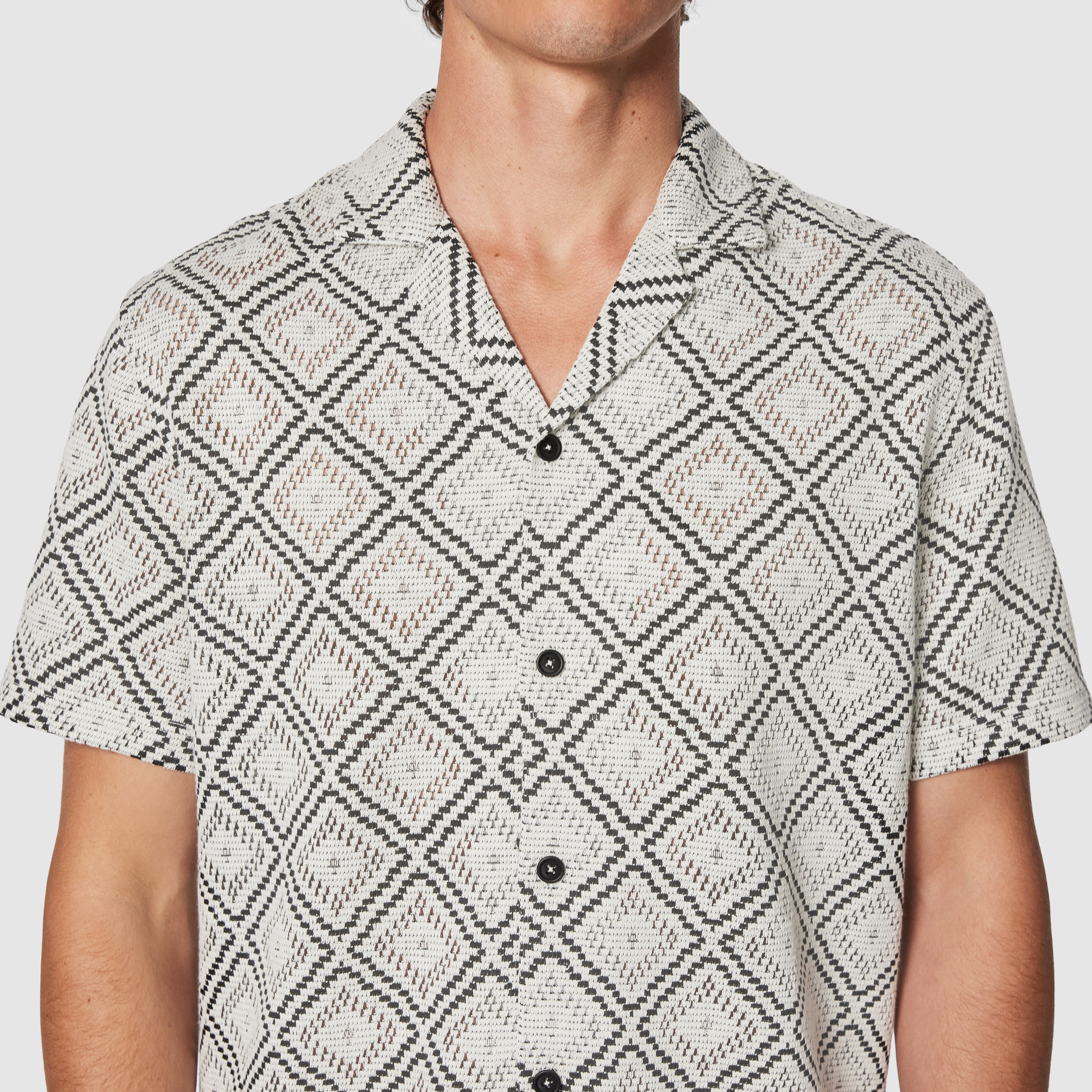 Belmore Lace Short Sleeve Shirt