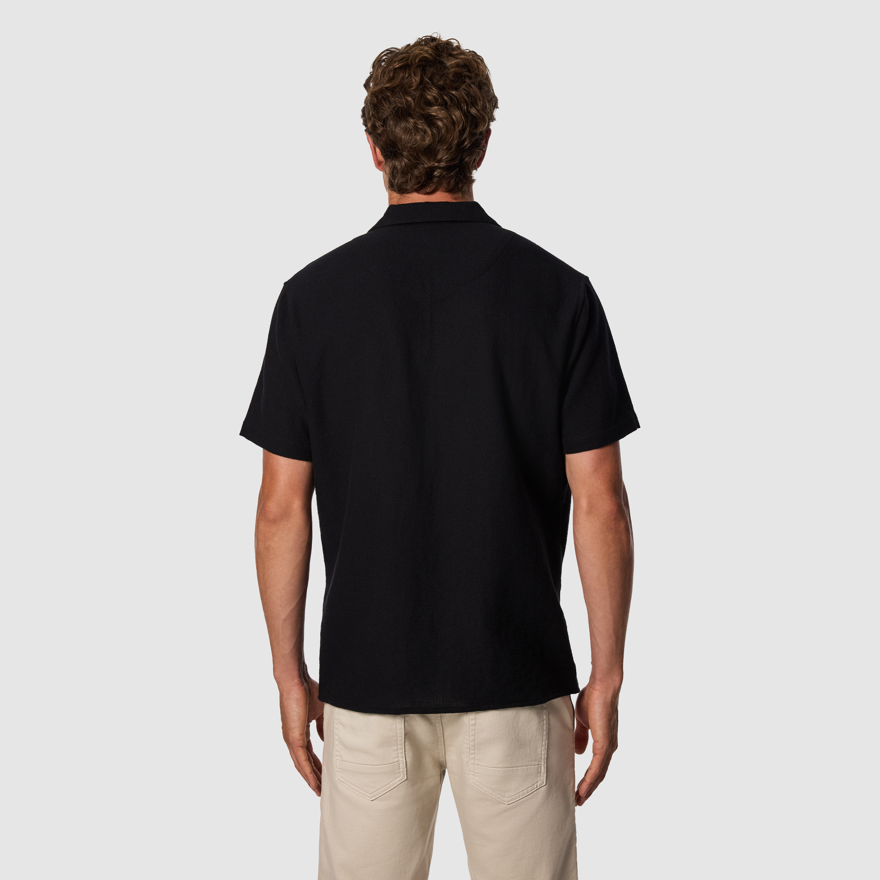 Black Palm Short Sleeve Shirt