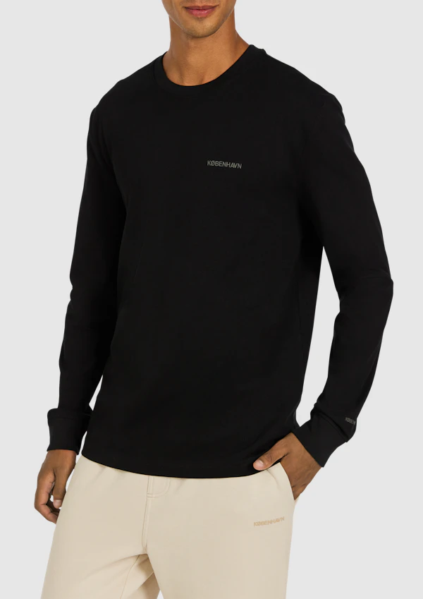 Eli Long Sleeve Crew Neck Top