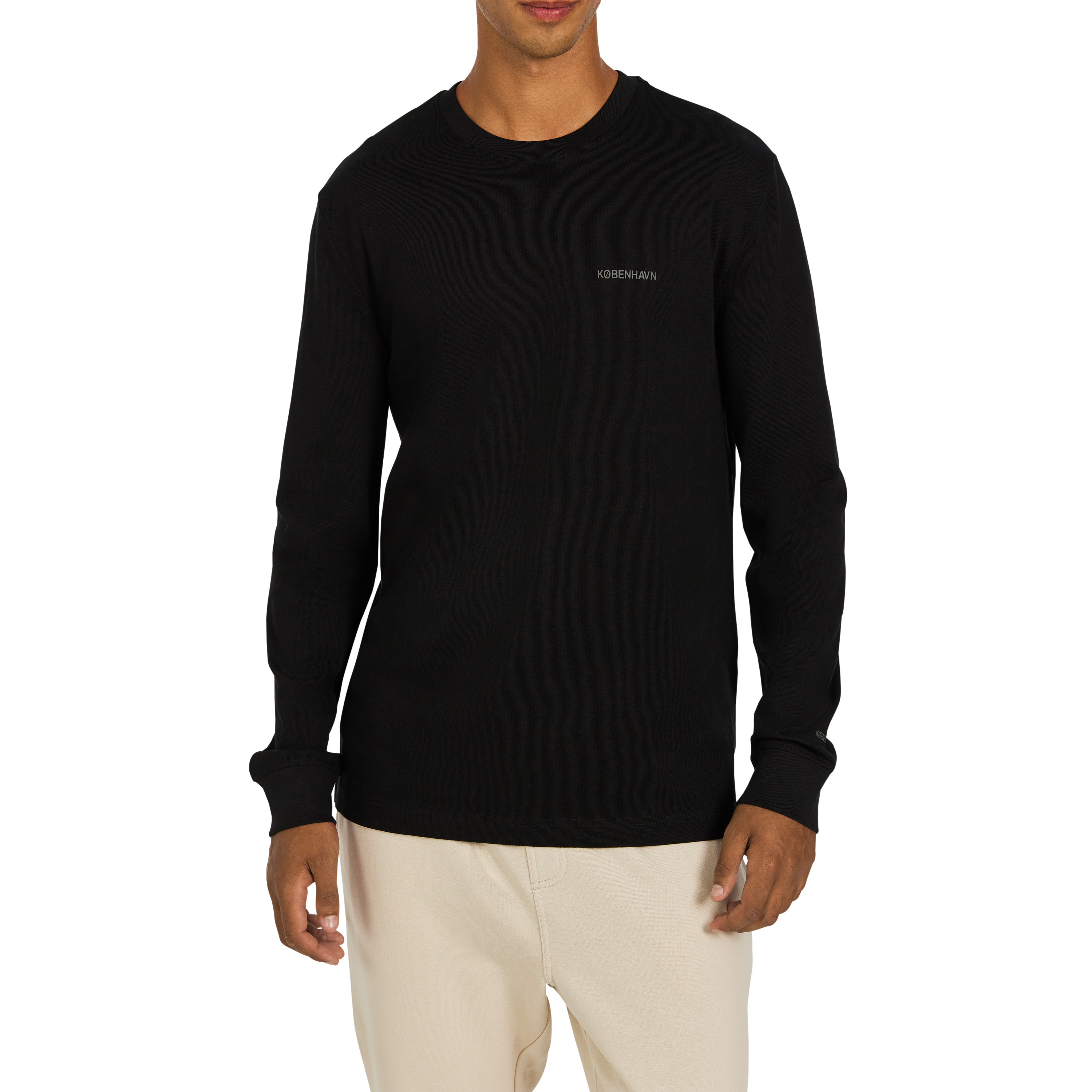 Eli Long Sleeve Crew Neck Top