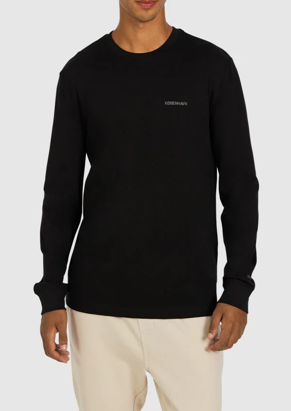 Eli Long Sleeve Crew Neck Top