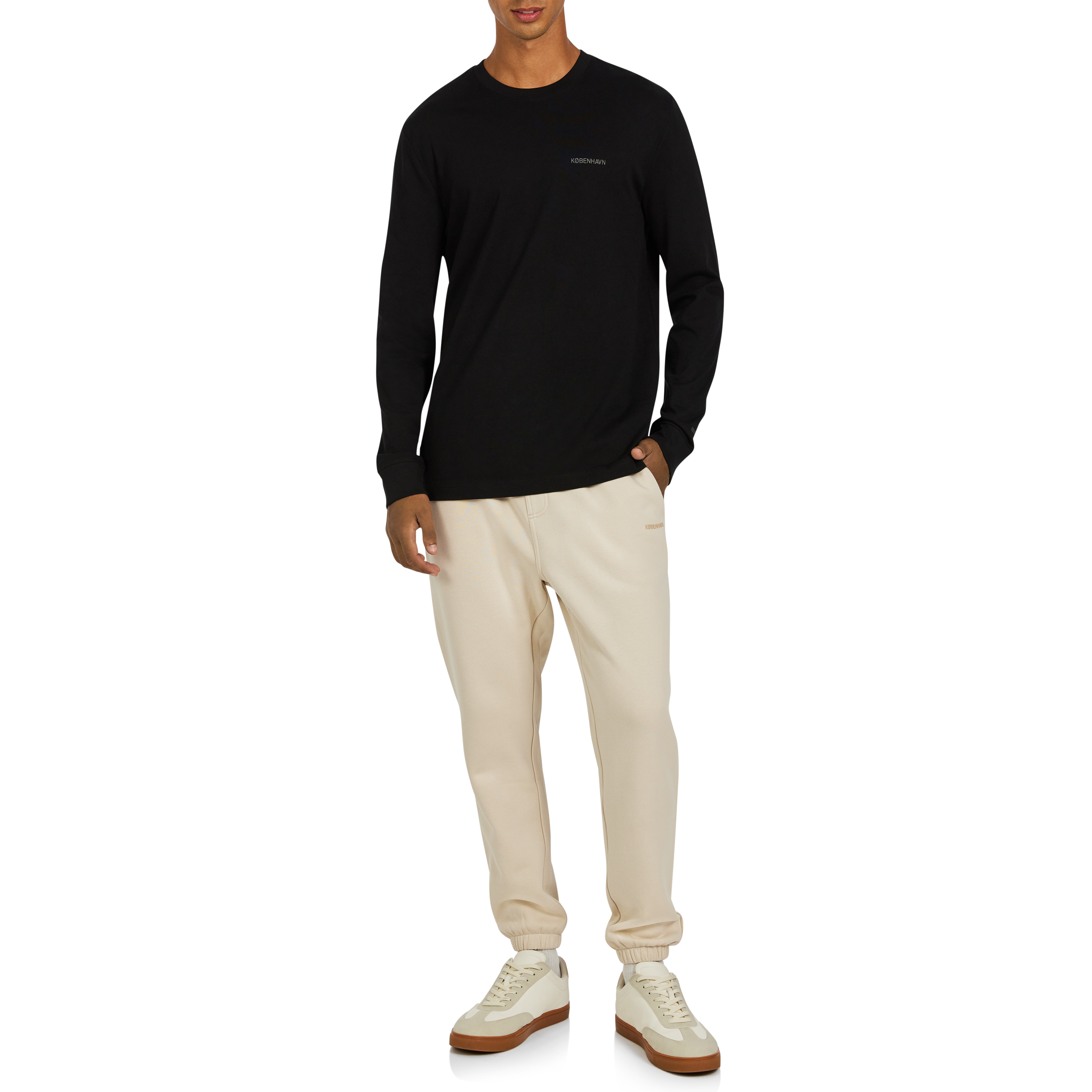 Eli Long Sleeve Crew Neck Top