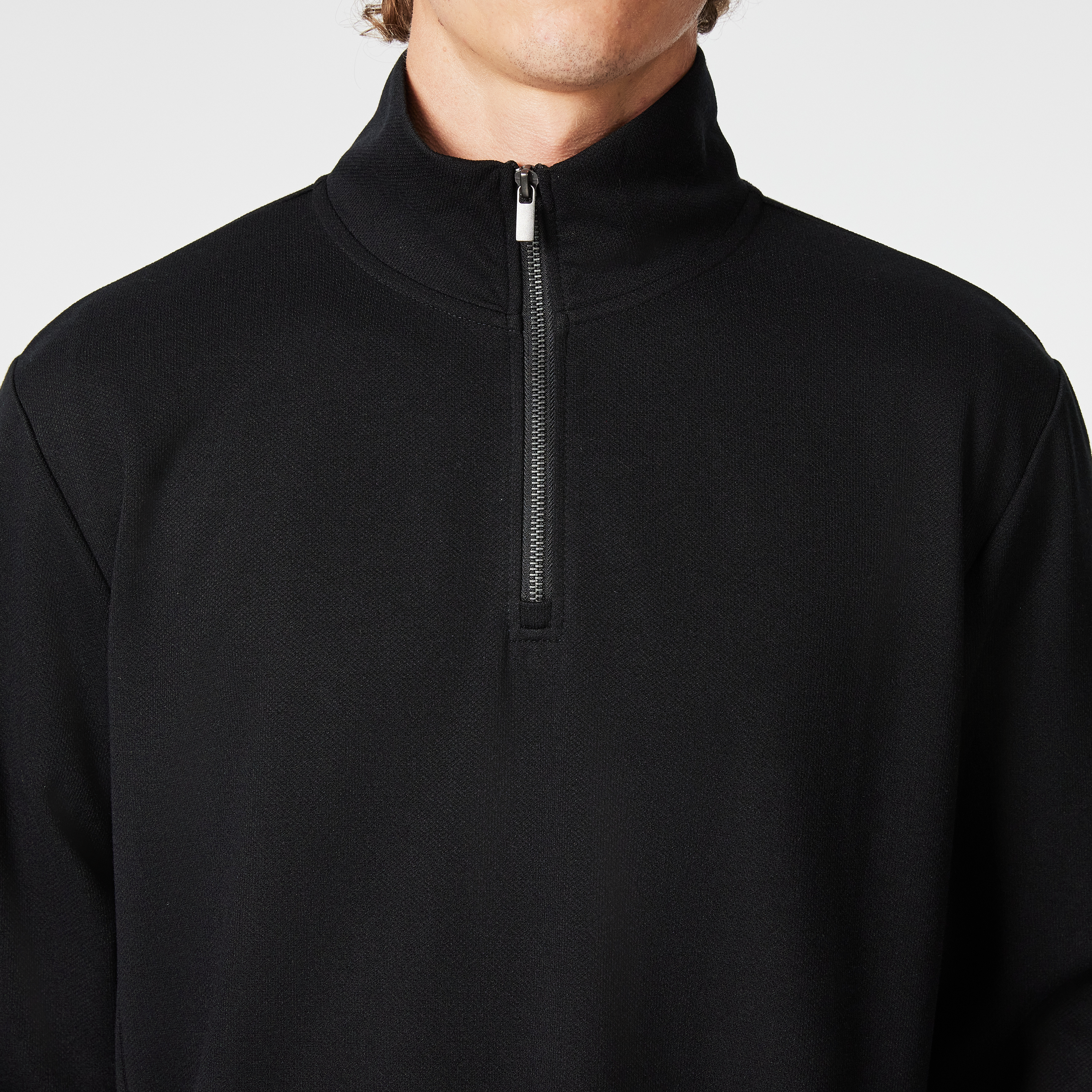 Brooks Quarter Zip Sweat