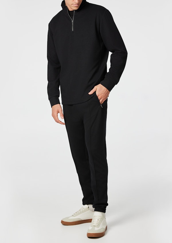 Brooks Quarter Zip Sweat