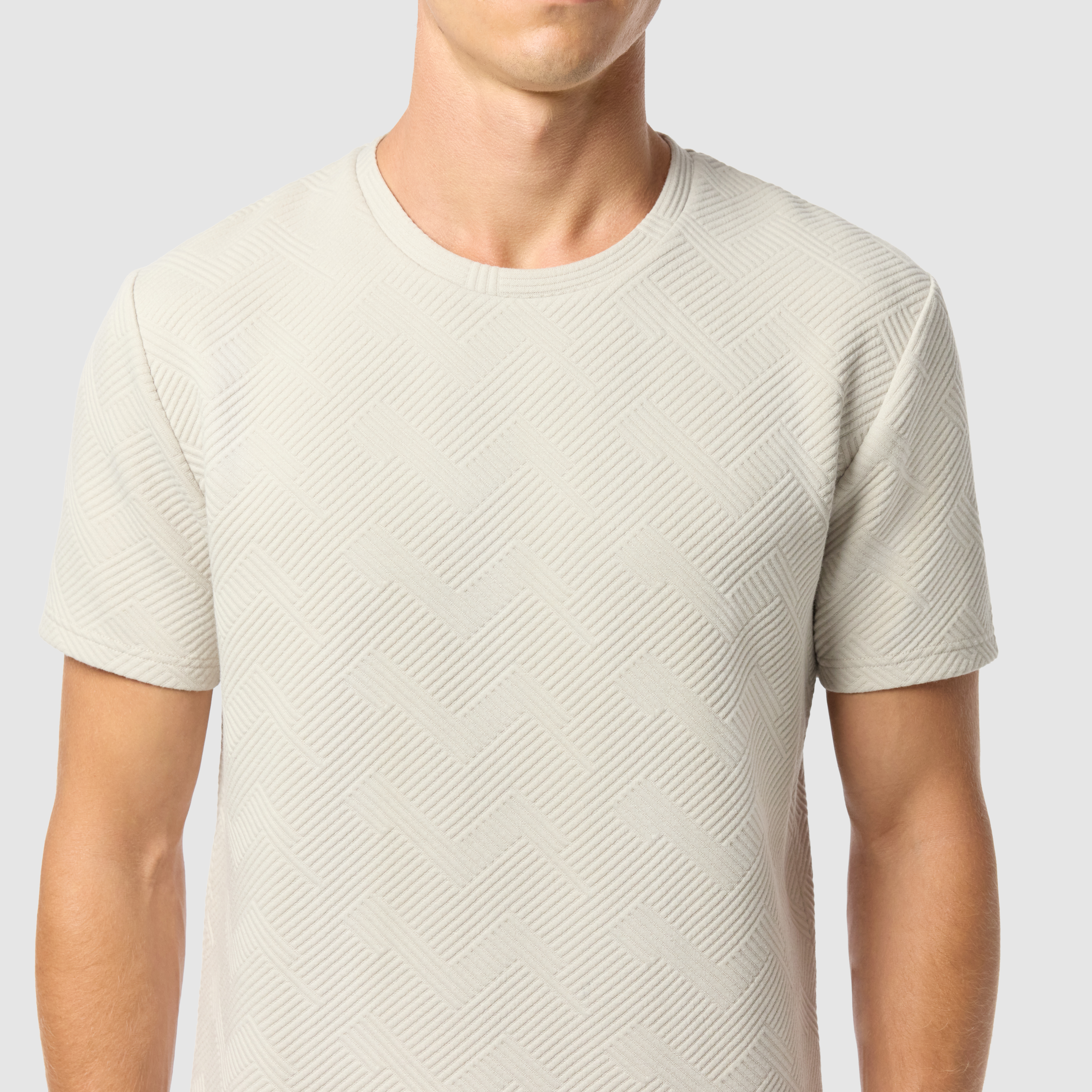 Stone Matrix Crew Neck Tee