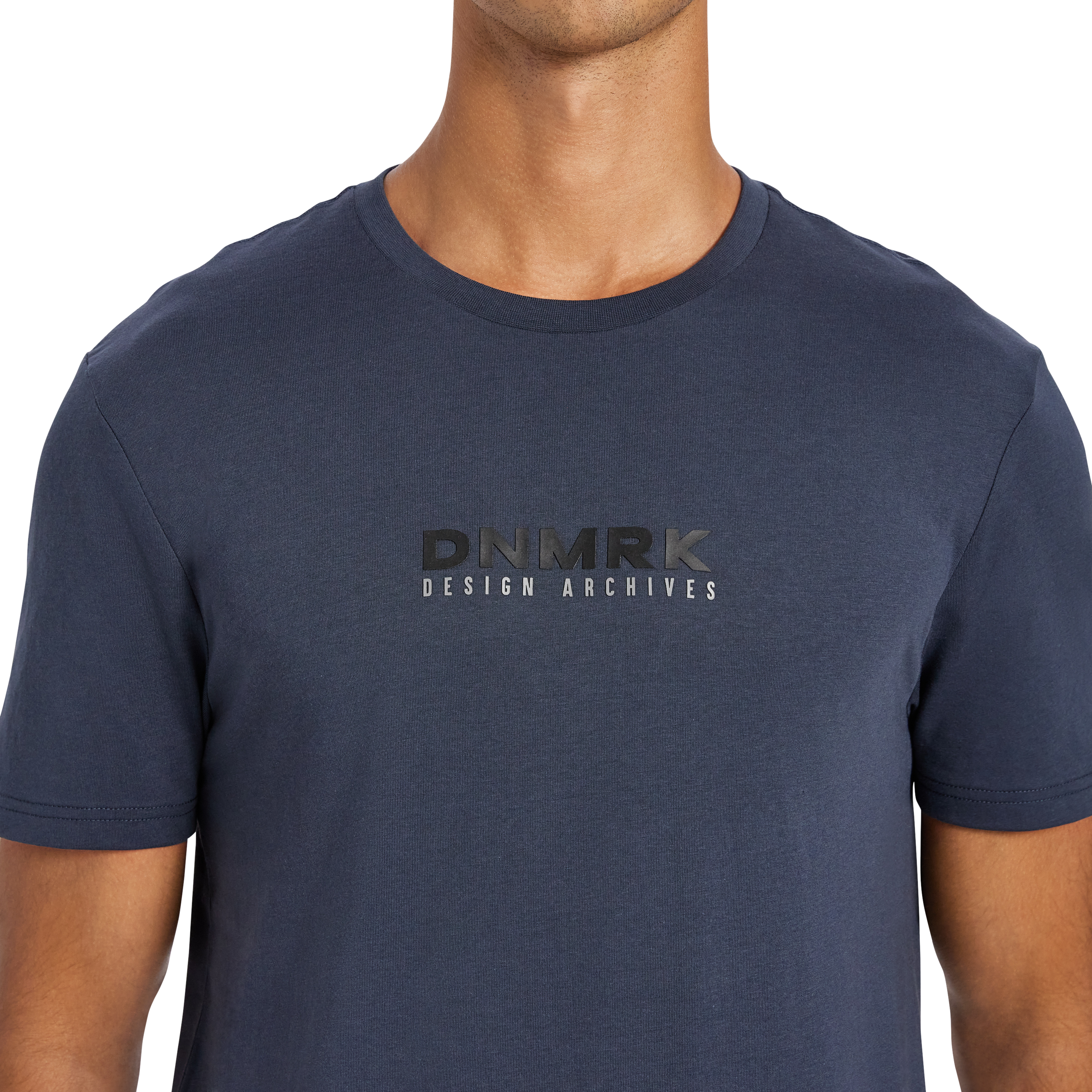 Vector Graphic Longline Crew Neck Tee