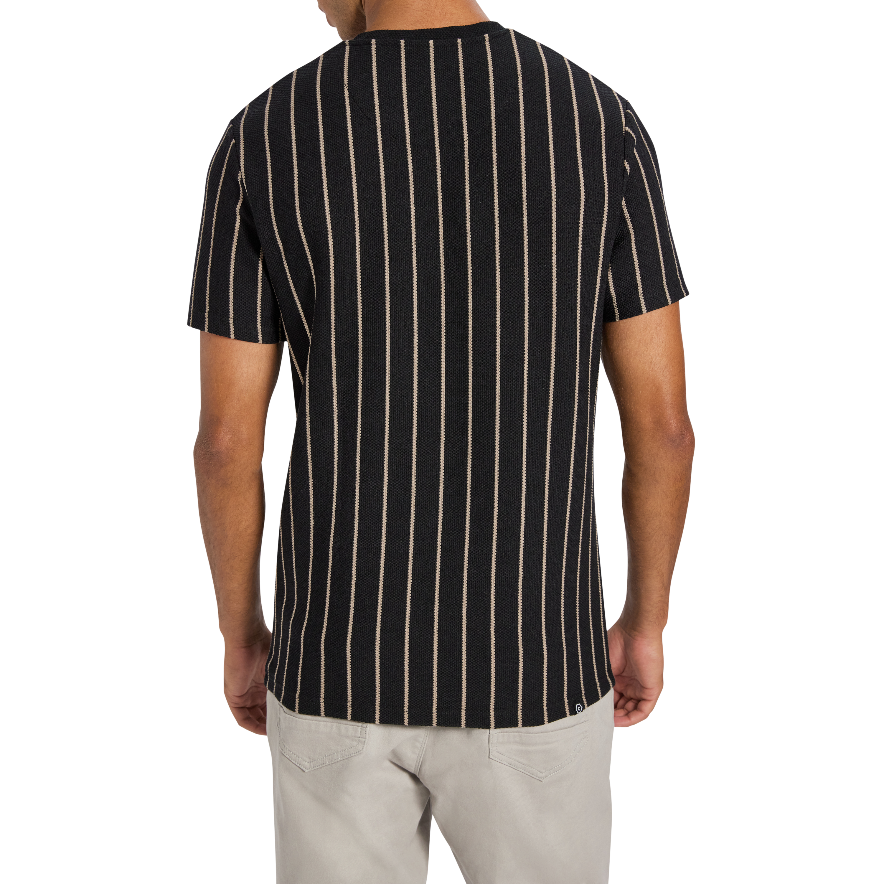 Visby Stripe Crew Neck Tee