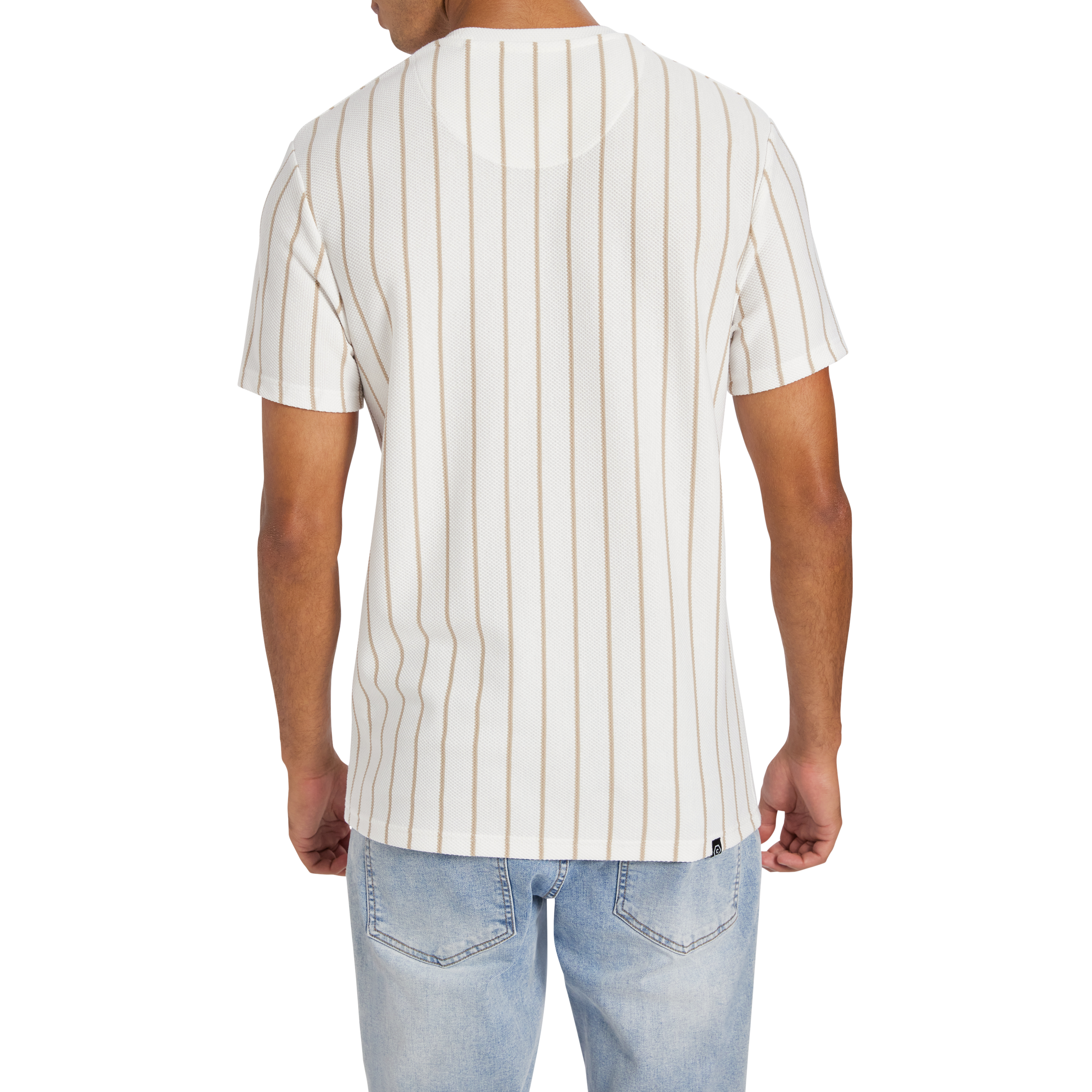 Visby Stripe Crew Neck Tee